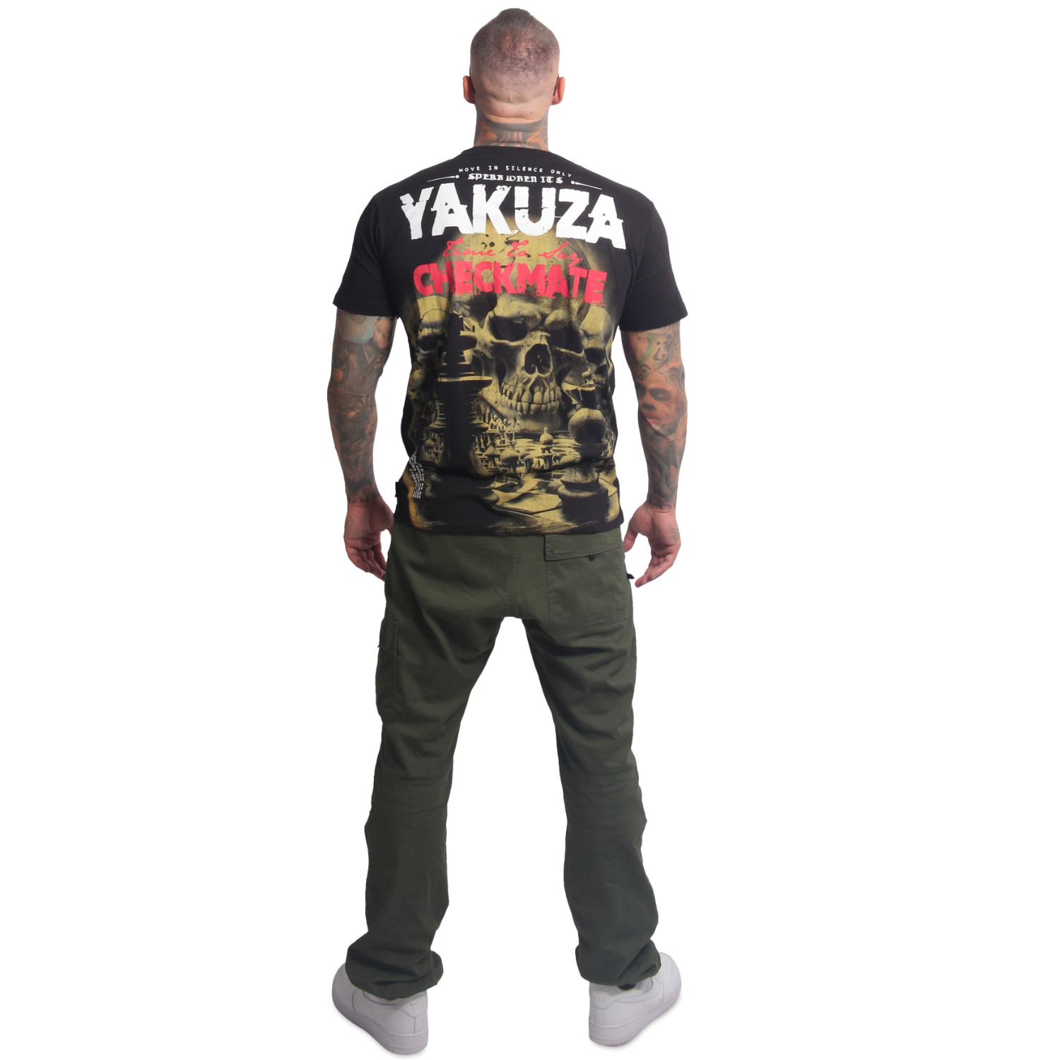 Yakuza pánské tričko Checkmate Regular T-Shirt
