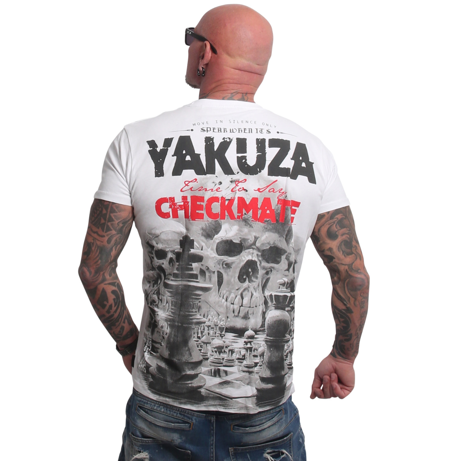 Yakuza pánské tričko Checkmate Regular T-Shirt