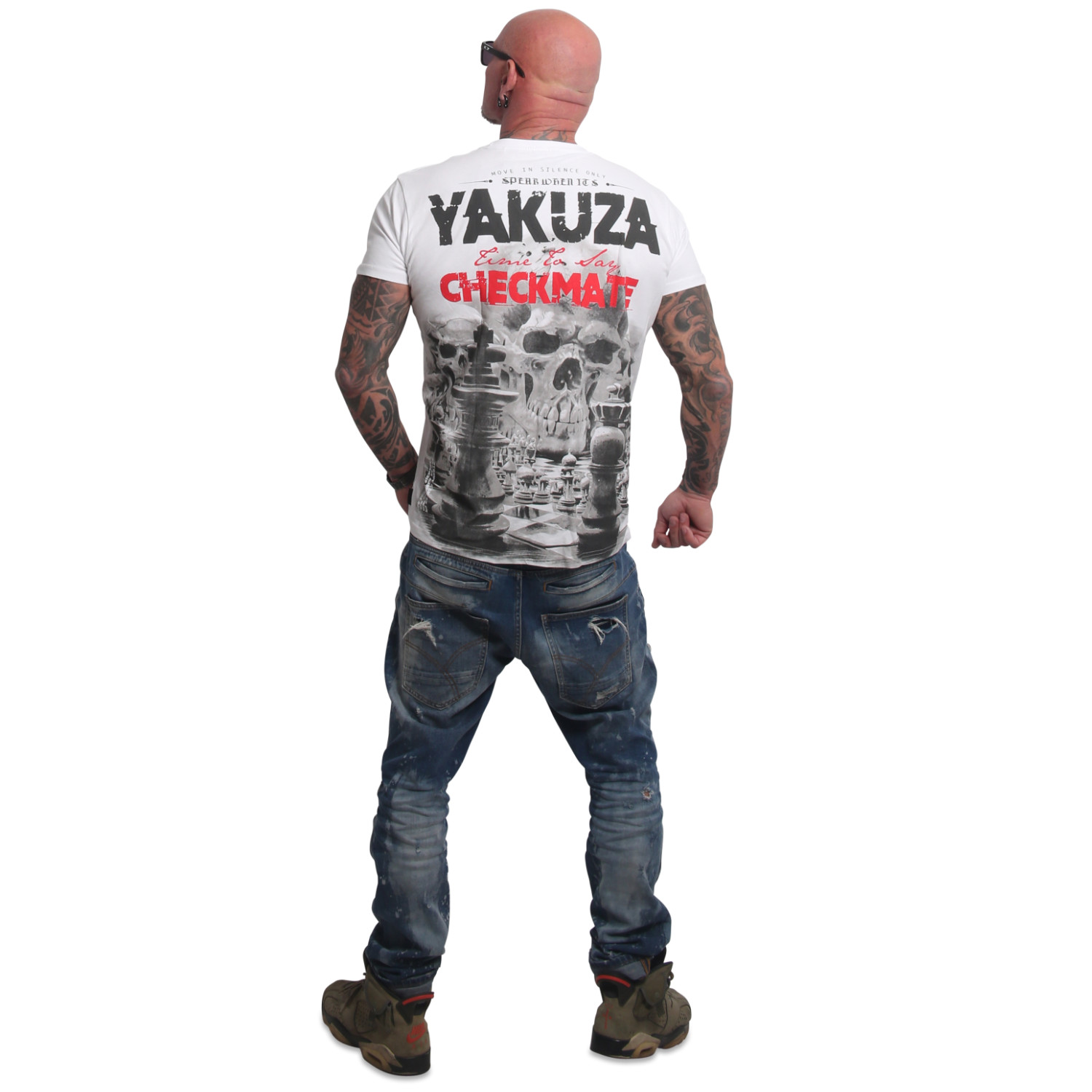 Yakuza pánské tričko Checkmate Regular T-Shirt