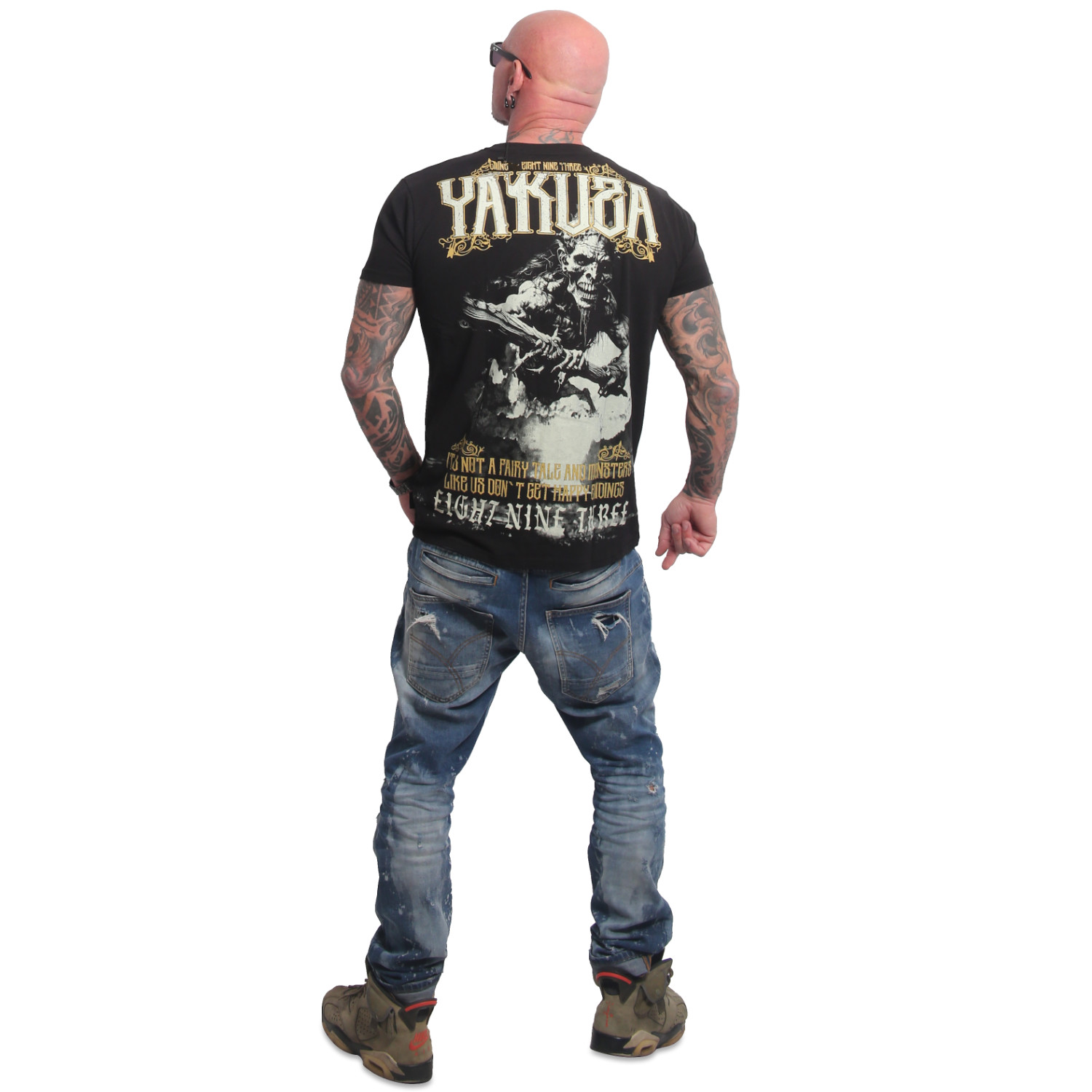 Yakuza pánské tričko Fairy Tale Regular T-Shirt black S