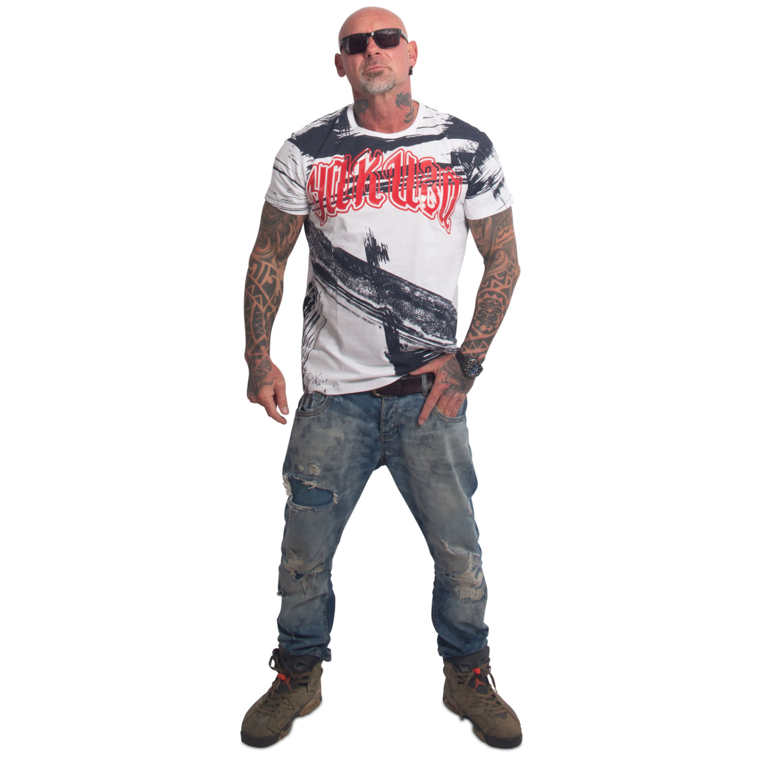 Yakuza pánské tričko Care Allover Regular T-Shirt