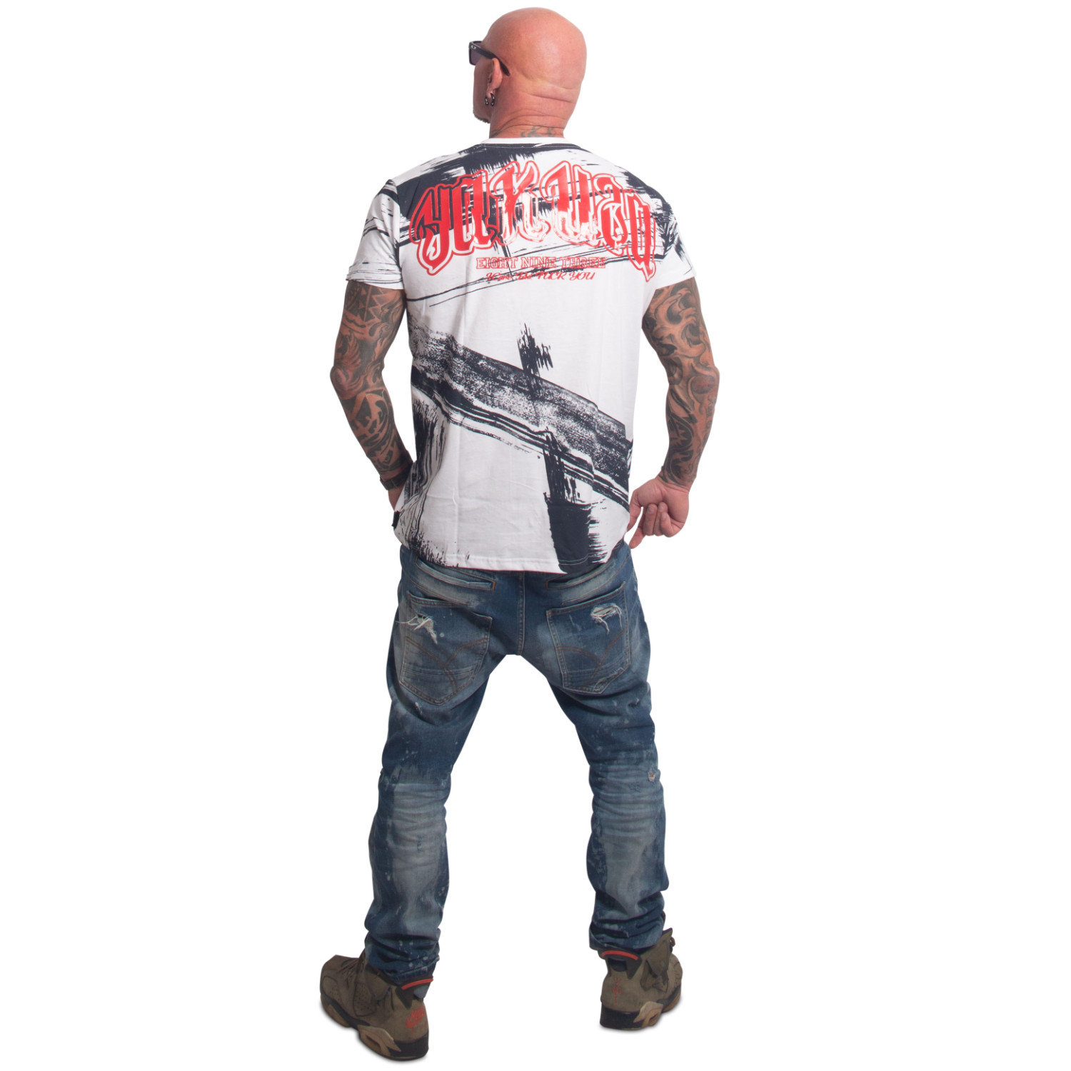 Yakuza pánské tričko Care Allover Regular T-Shirt