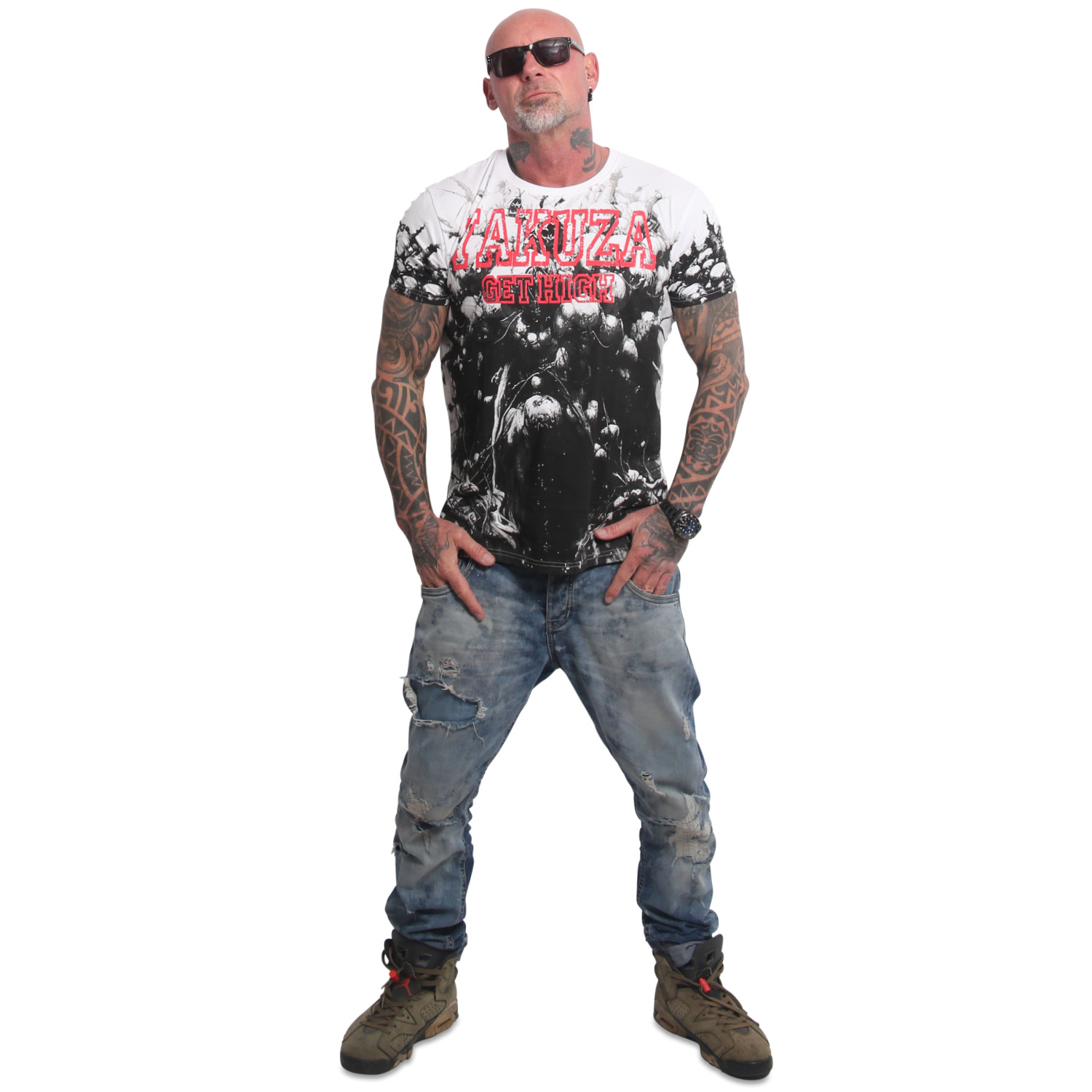 Yakuza pánské tričko Get High Allover Regular T-Shirt
