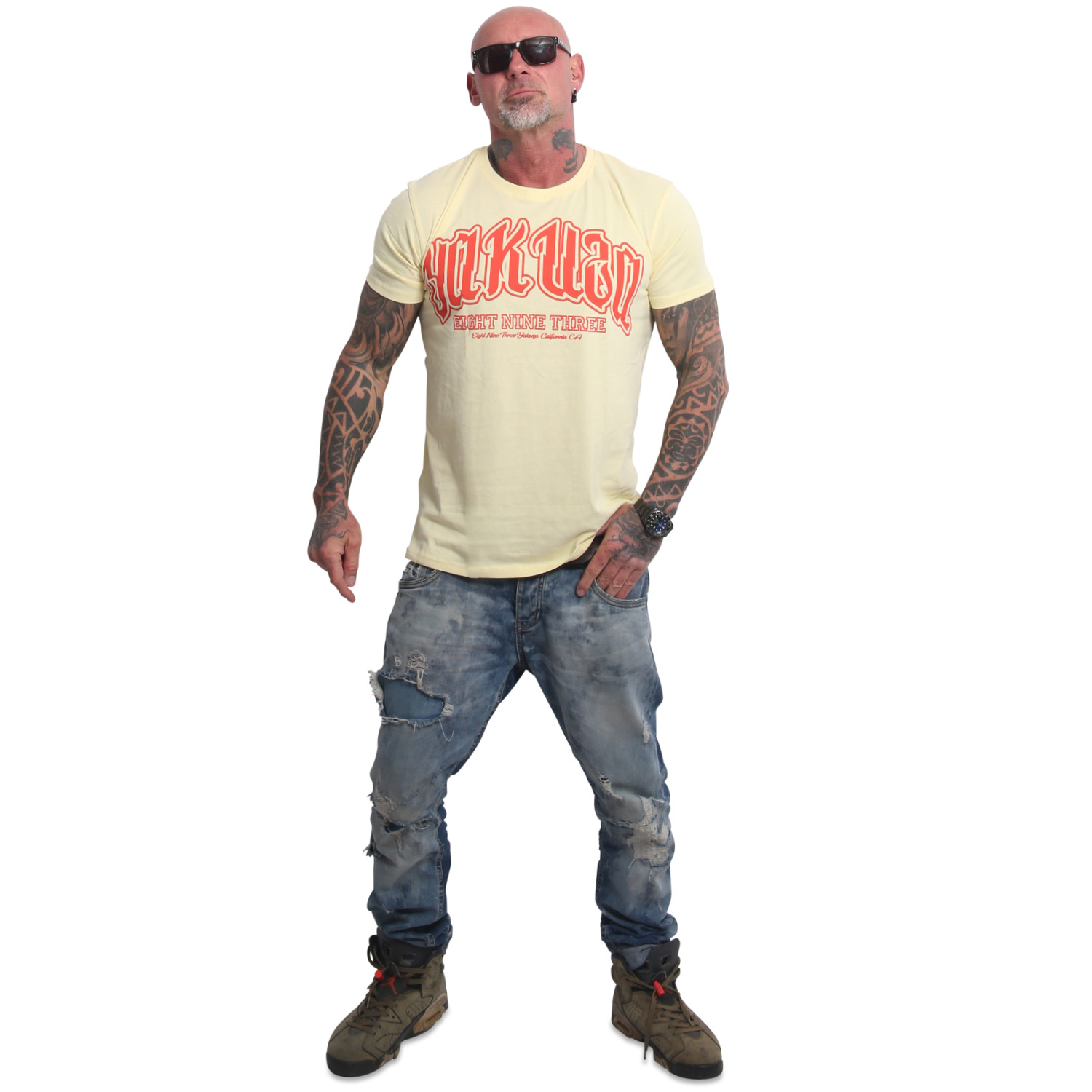 Yakuza pánské tričko Enemy Regular T-Shirt french/vanilla 5XL