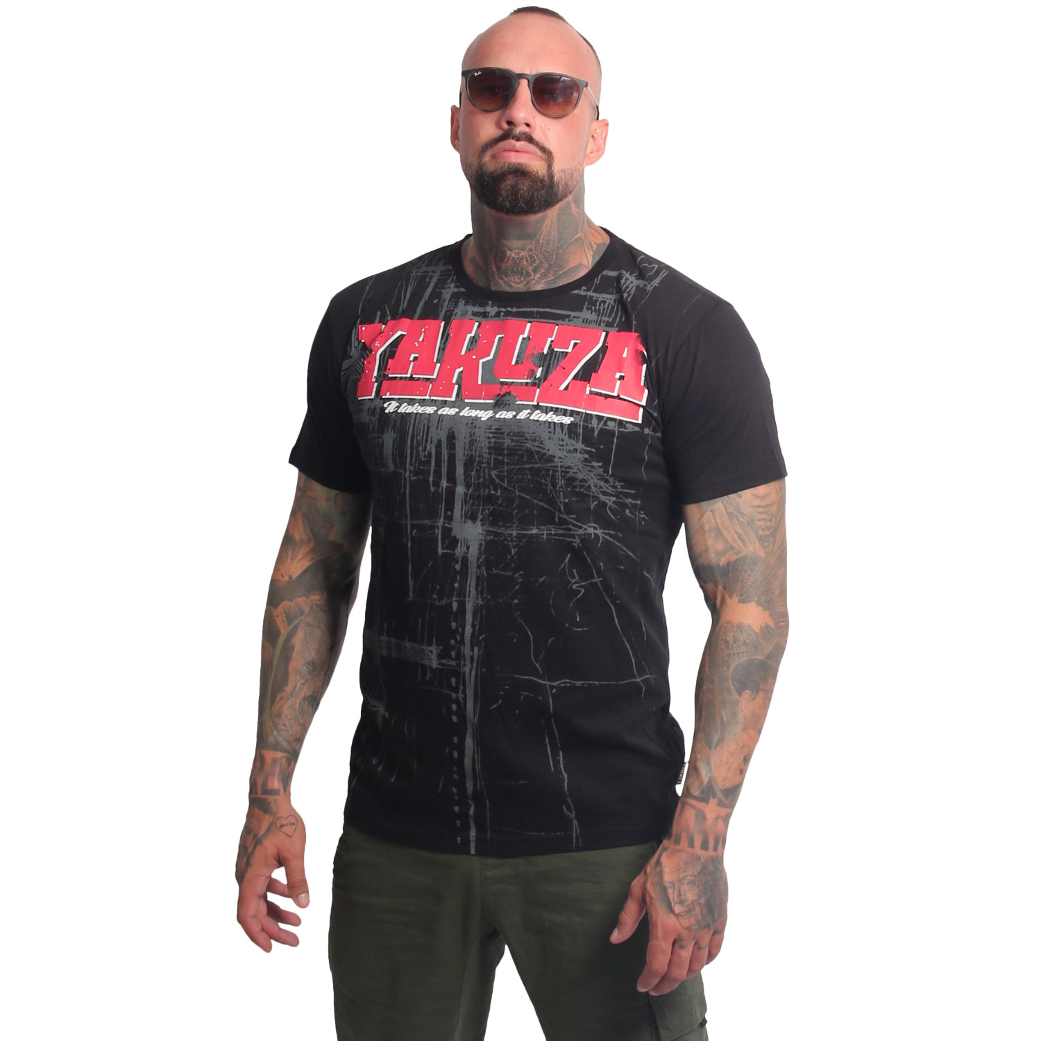 Yakuza pánské tričko As Long Regular T-Shirt black XL