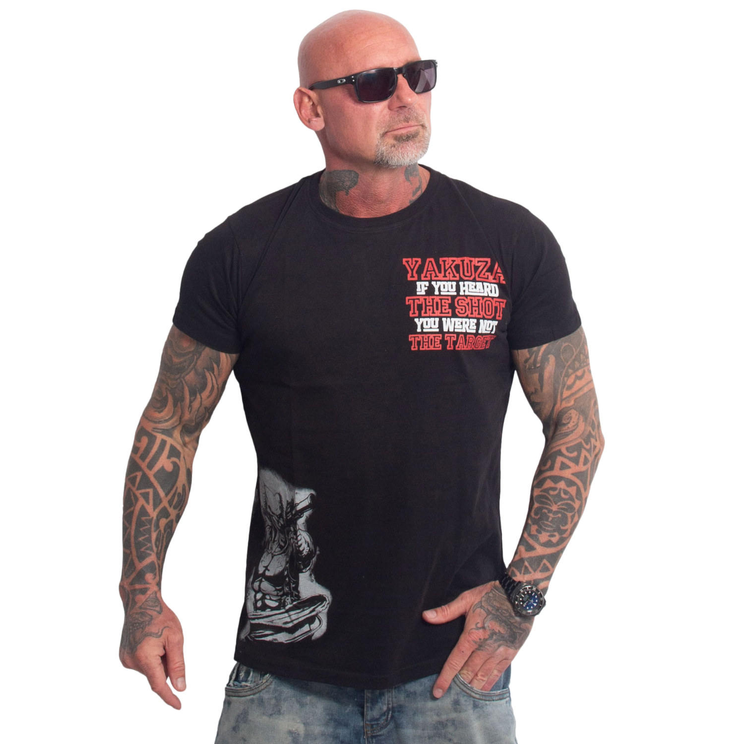 Yakuza pánské tričko Target Regular T-Shirt