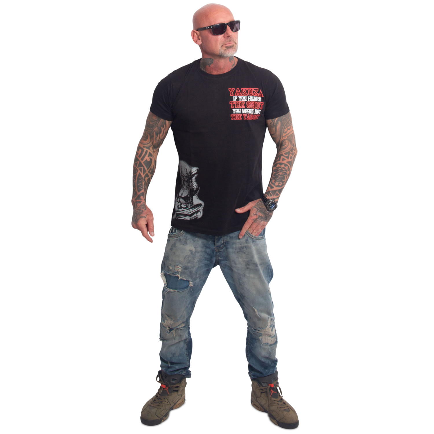 Yakuza pánské tričko Target Regular T-Shirt