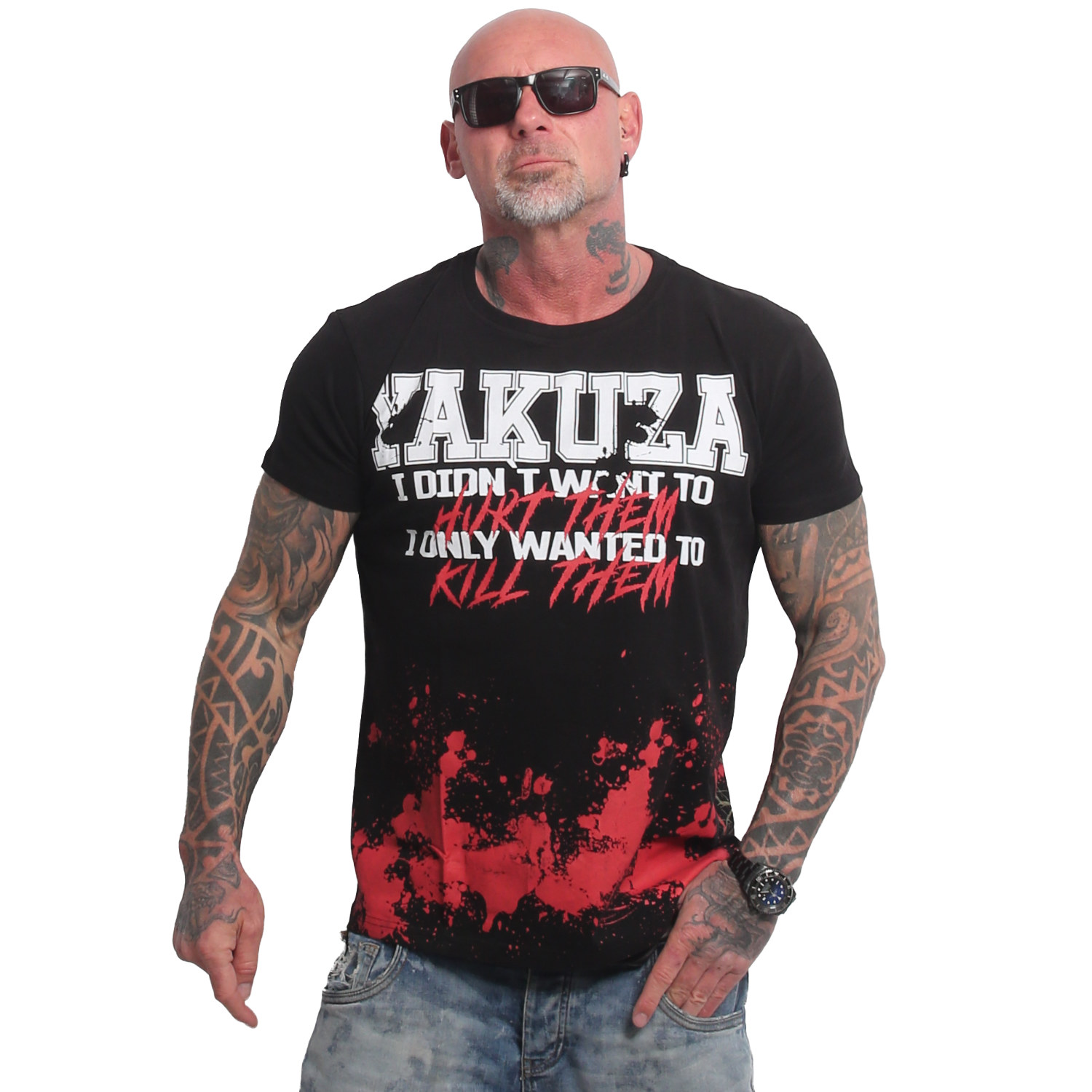 Yakuza pánské tričko Hurt Regular T-Shirt