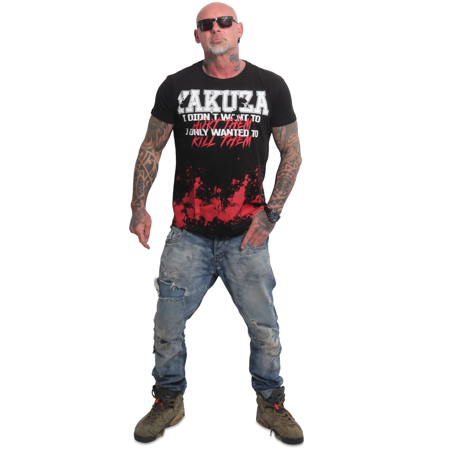 Yakuza pánské tričko Hurt Regular T-Shirt