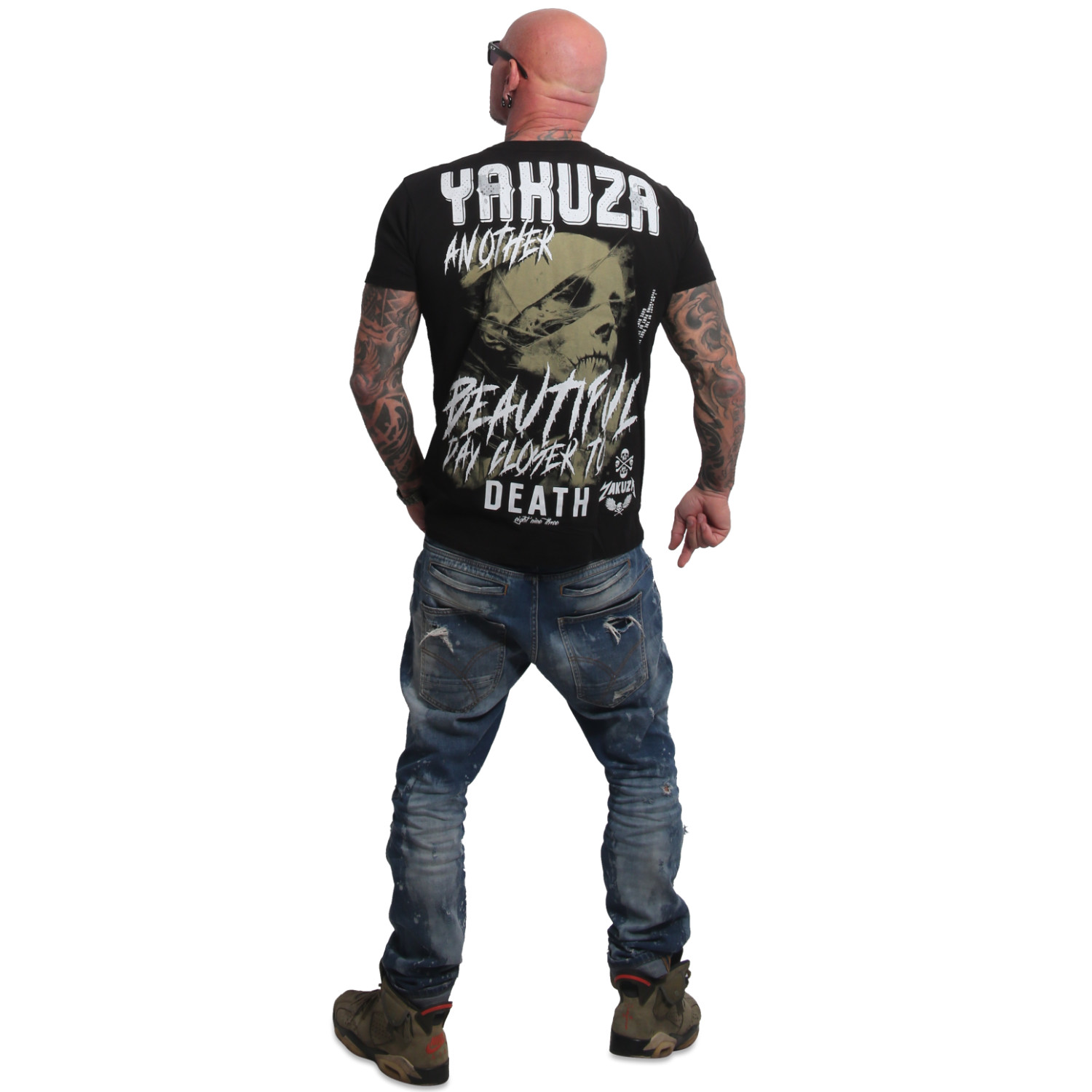 Yakuza pánské tričko Beautiful Regular T-Shirt black S