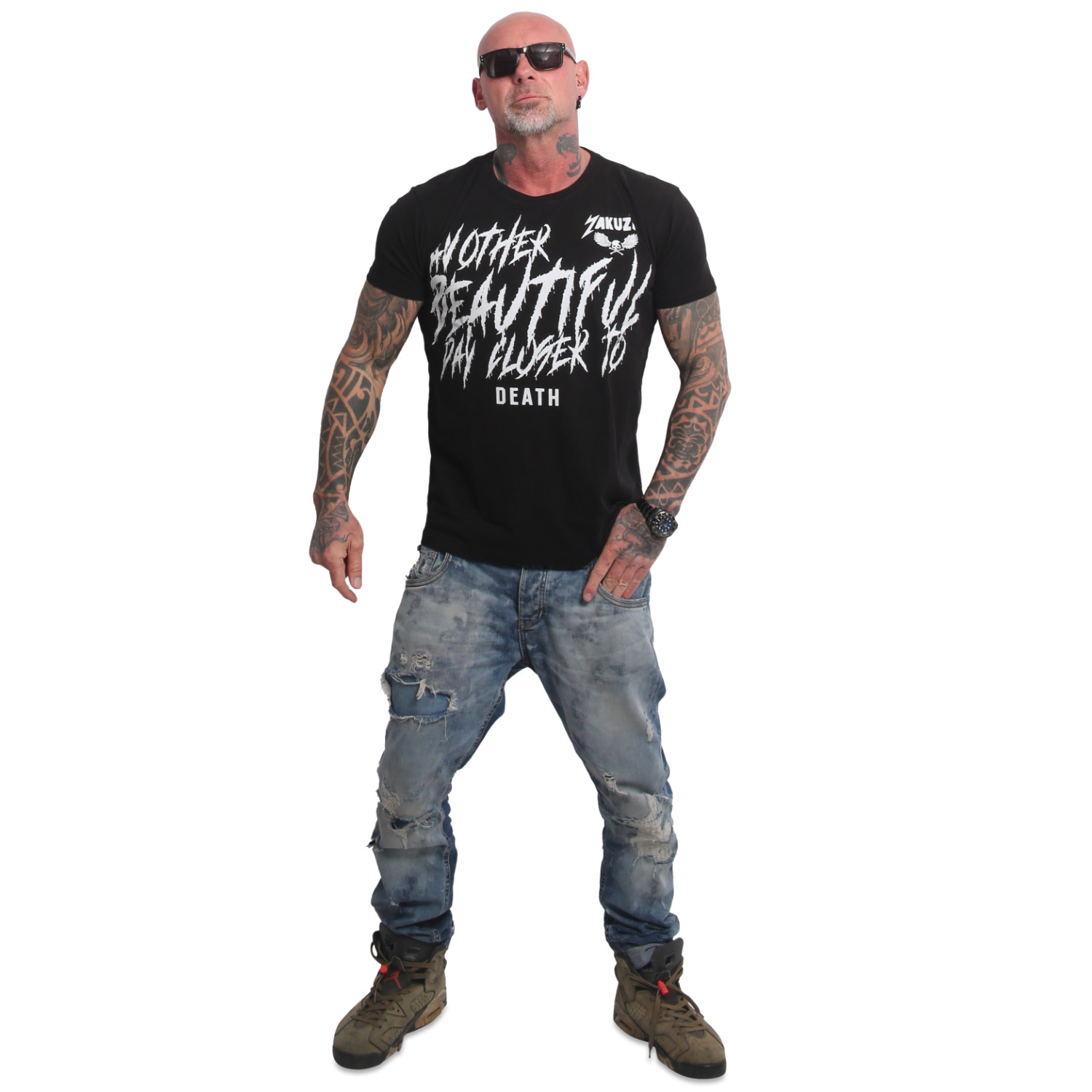 Yakuza pánské tričko Beautiful Regular T-Shirt black S