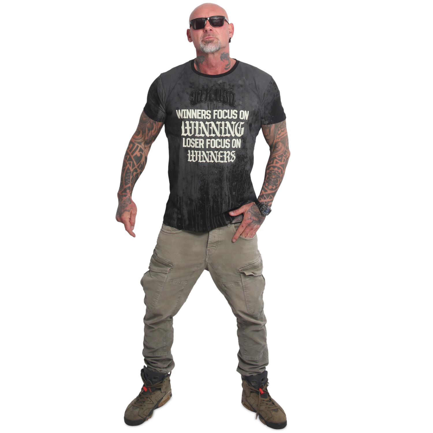 Yakuza pánské tričko Winners Allover Regular T-Shirt