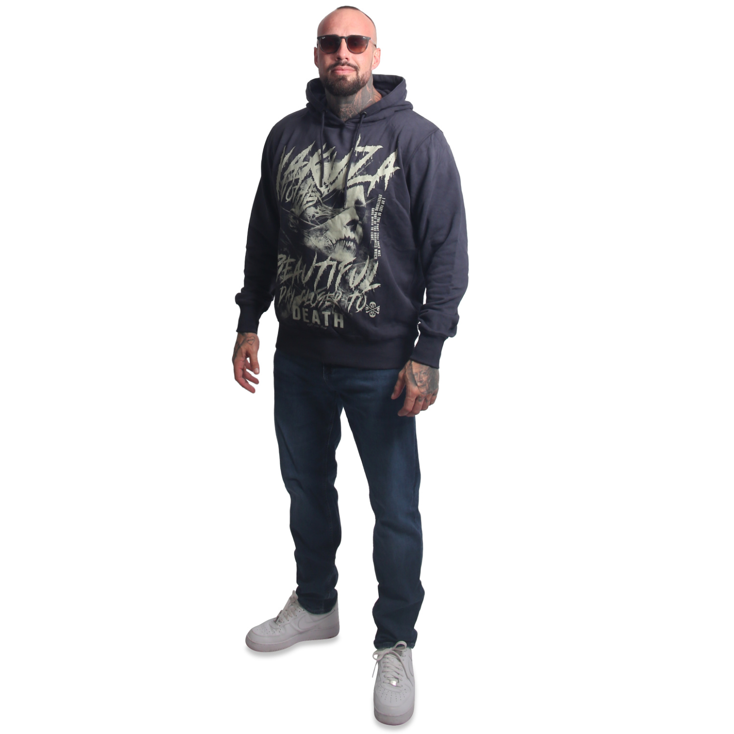 Yakuza pánská mikina s kapucí Beautiful Hoodie