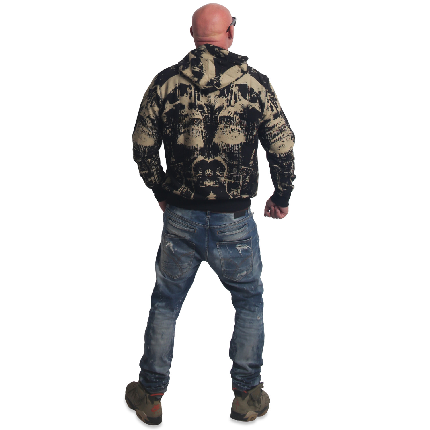 Yakuza pánská mikina s kapucí Psychodelic Hoodie black 2XL