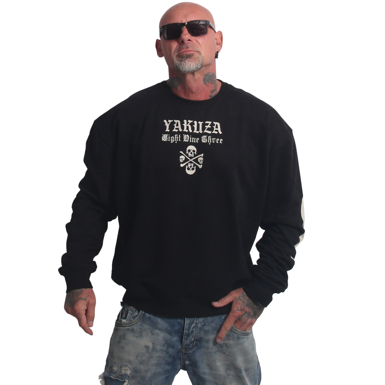 Yakuza pánská mikina 3RD Oversized Sweatshirt