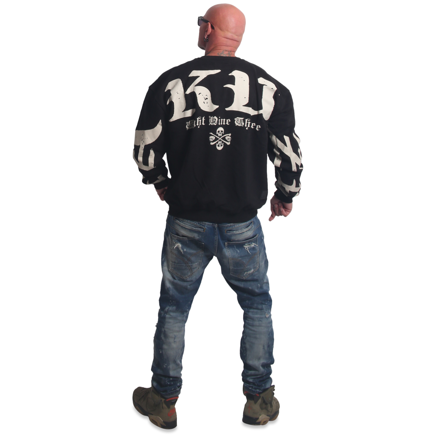 Yakuza pánská mikina 3RD Oversized Sweatshirt black M