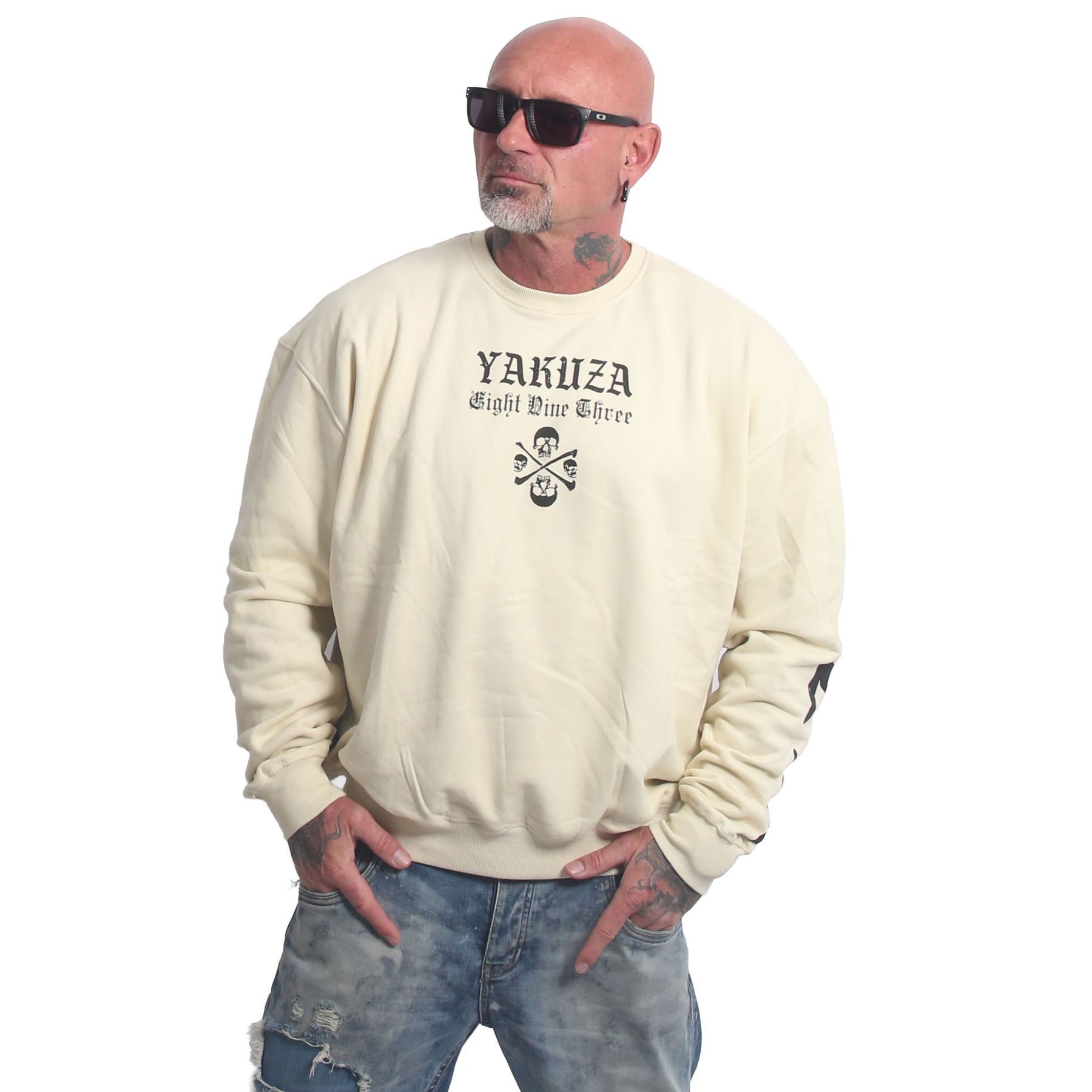 Yakuza pánská mikina 3RD Oversized Sweatshirt
