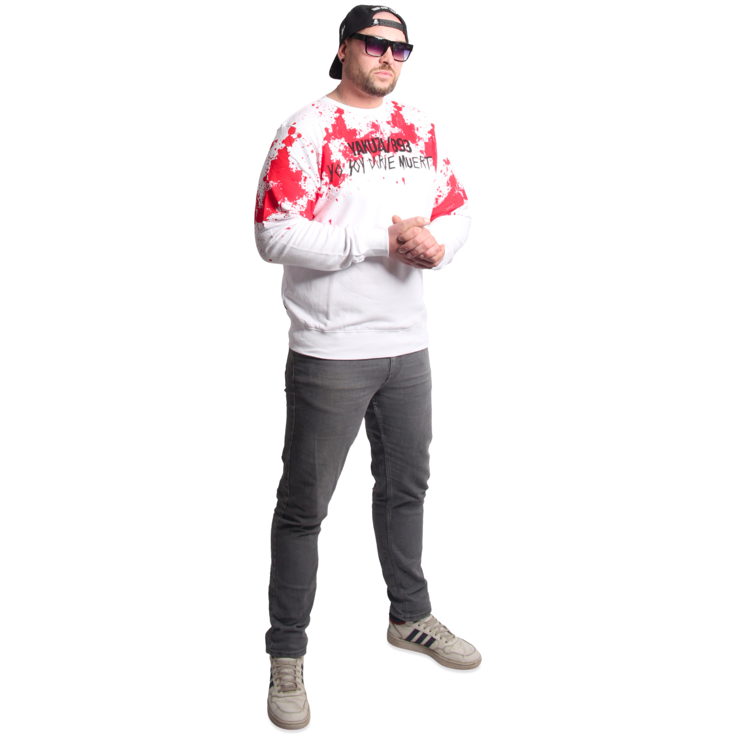 Yakuza pánská mikina Carne Sweatshirt white 3XL