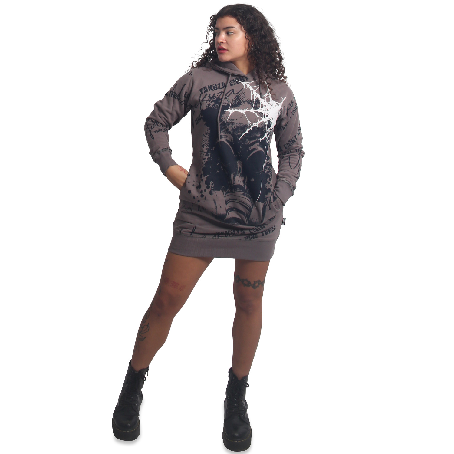 Yakuza dámské šaty Respirator V03 Sweat Dress