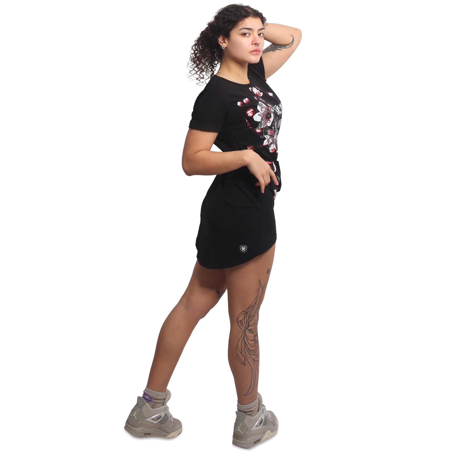 Yakuza dámské šaty Hanami Urban T-Shirt Dress