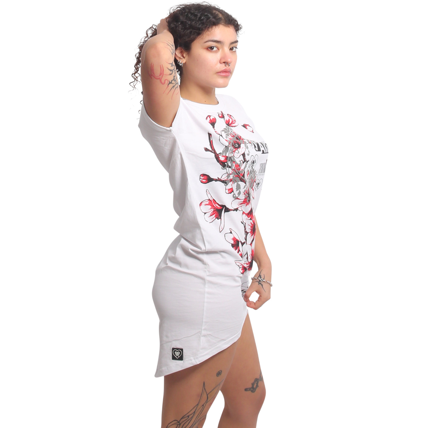 Yakuza dámské šaty Hanami Urban T-Shirt Dress
