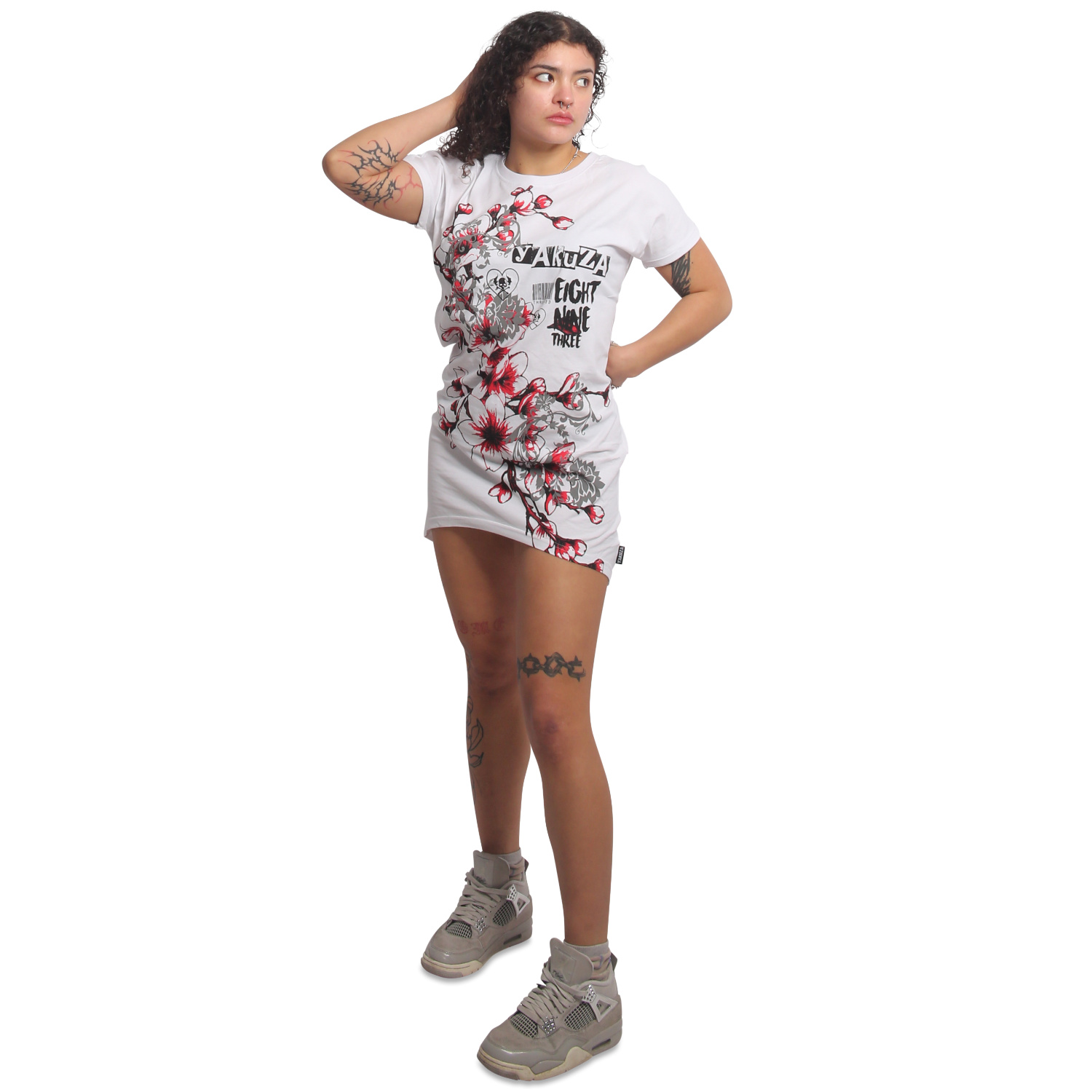 Yakuza dámské šaty Hanami Urban T-Shirt Dress