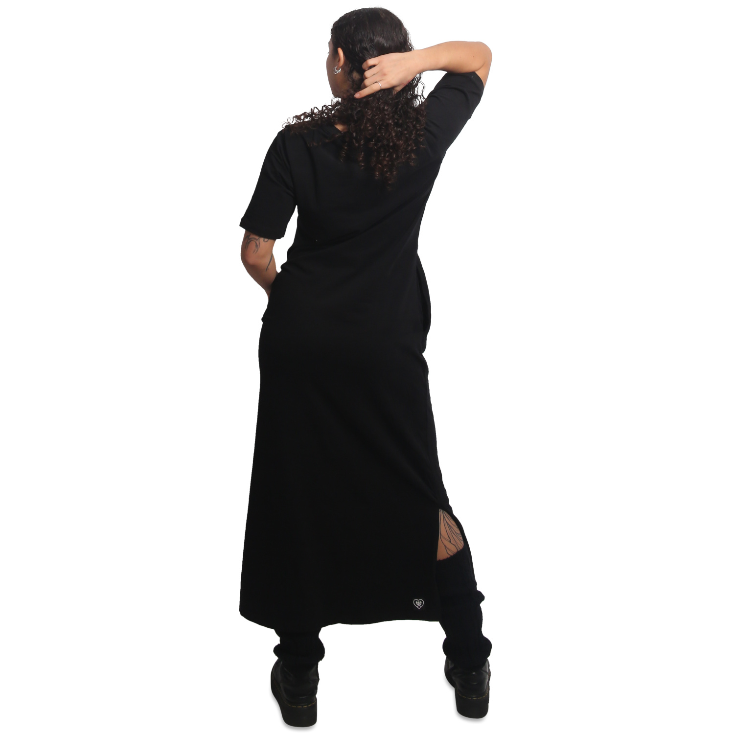 Yakuza dámské šaty Good Girls Maxi T-Shirt Dress black S