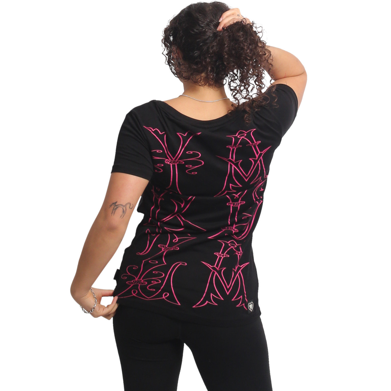 Yakuza dámské tílko Mystic Curved Crew Neck T-Shirt black XS