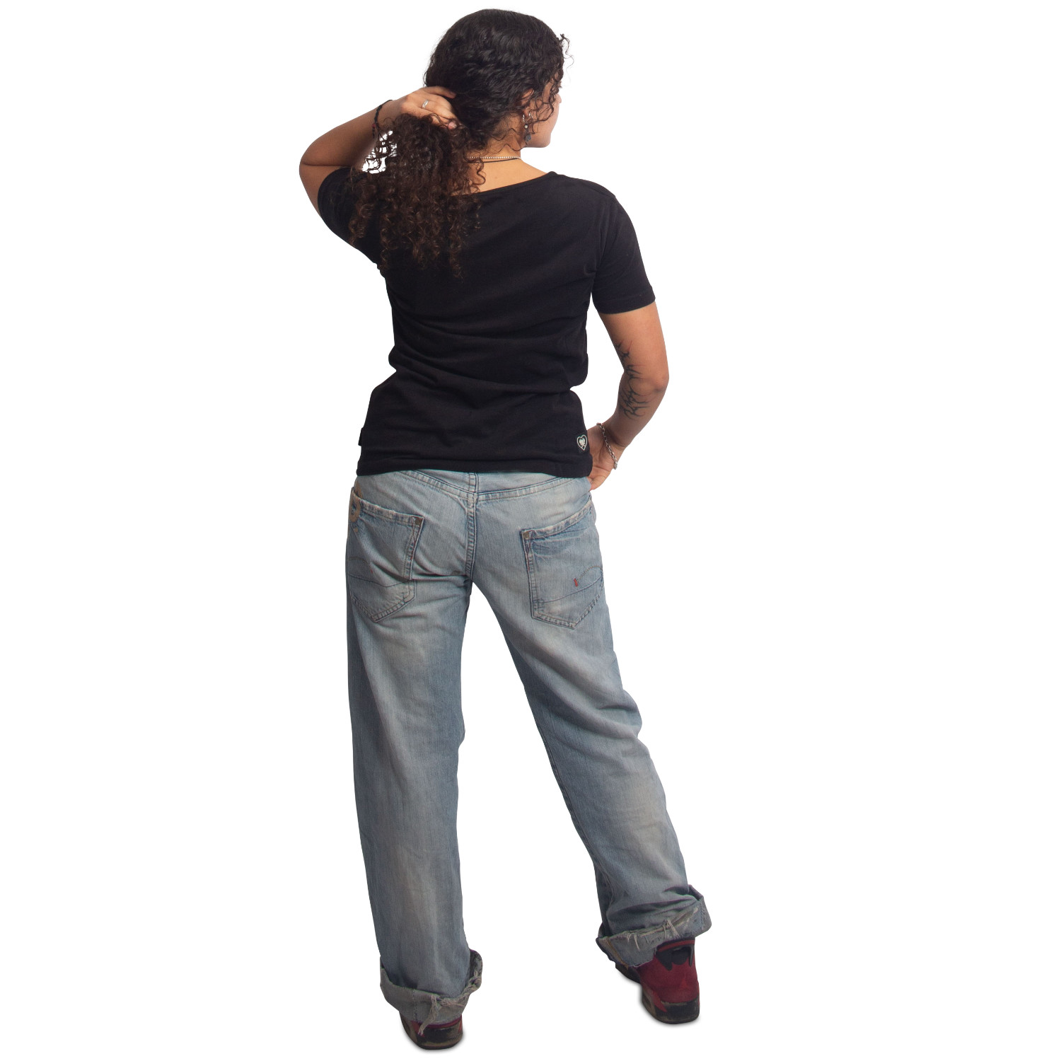 Yakuza dámské tílko Nemesis Curved Crew Neck T-Shirt