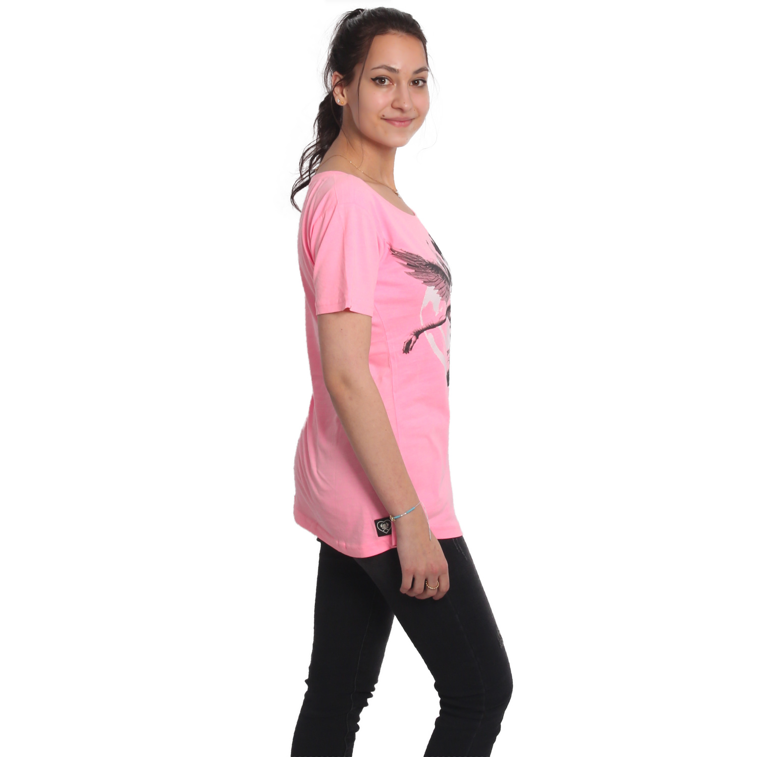 Yakuza dámské tílko Nemesis Curved Crew Neck T-Shirt