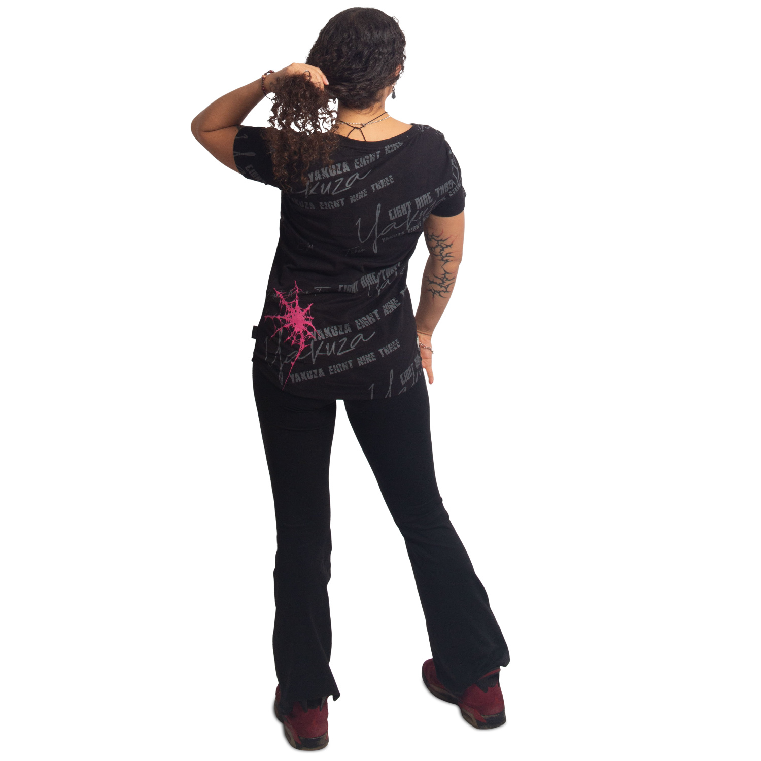 Yakuza dámské tílko Respirator V03 Allover Curved Crew Neck T-Shirt