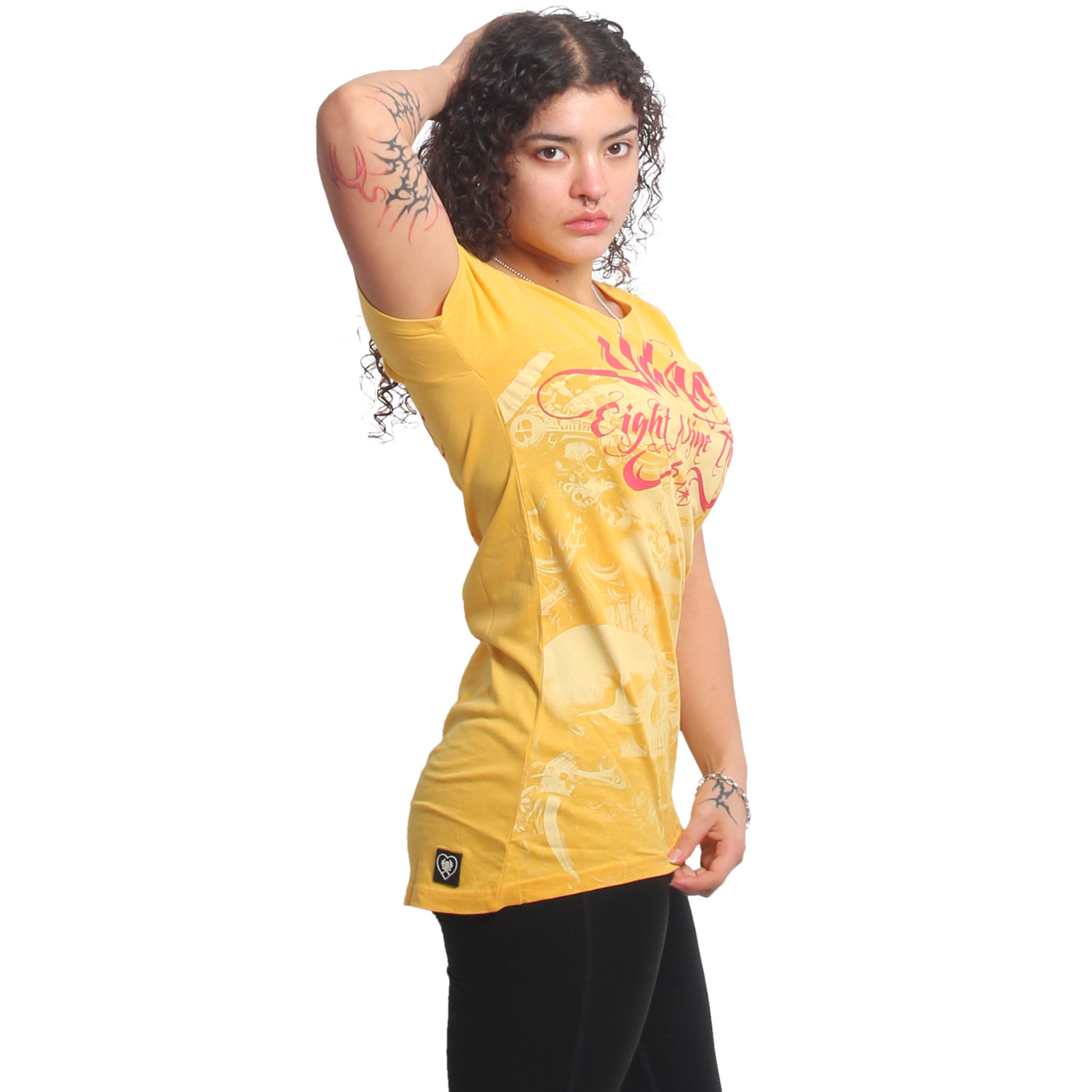 Yakuza dámské tílko Desire Long Tail T-Shirt banana S