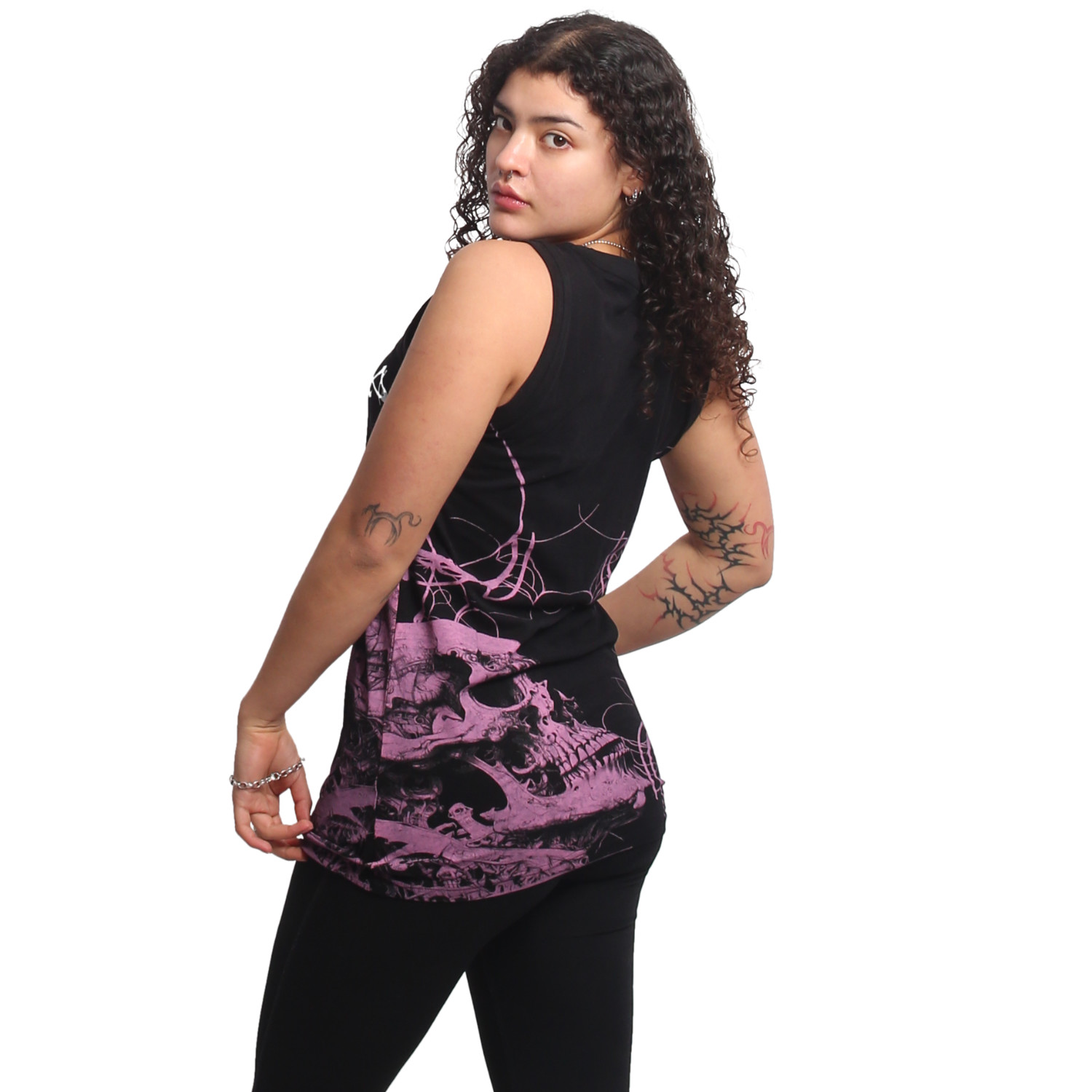 Yakuza dámské tílko Pareidolia Urban Tank Shirt black 3XL