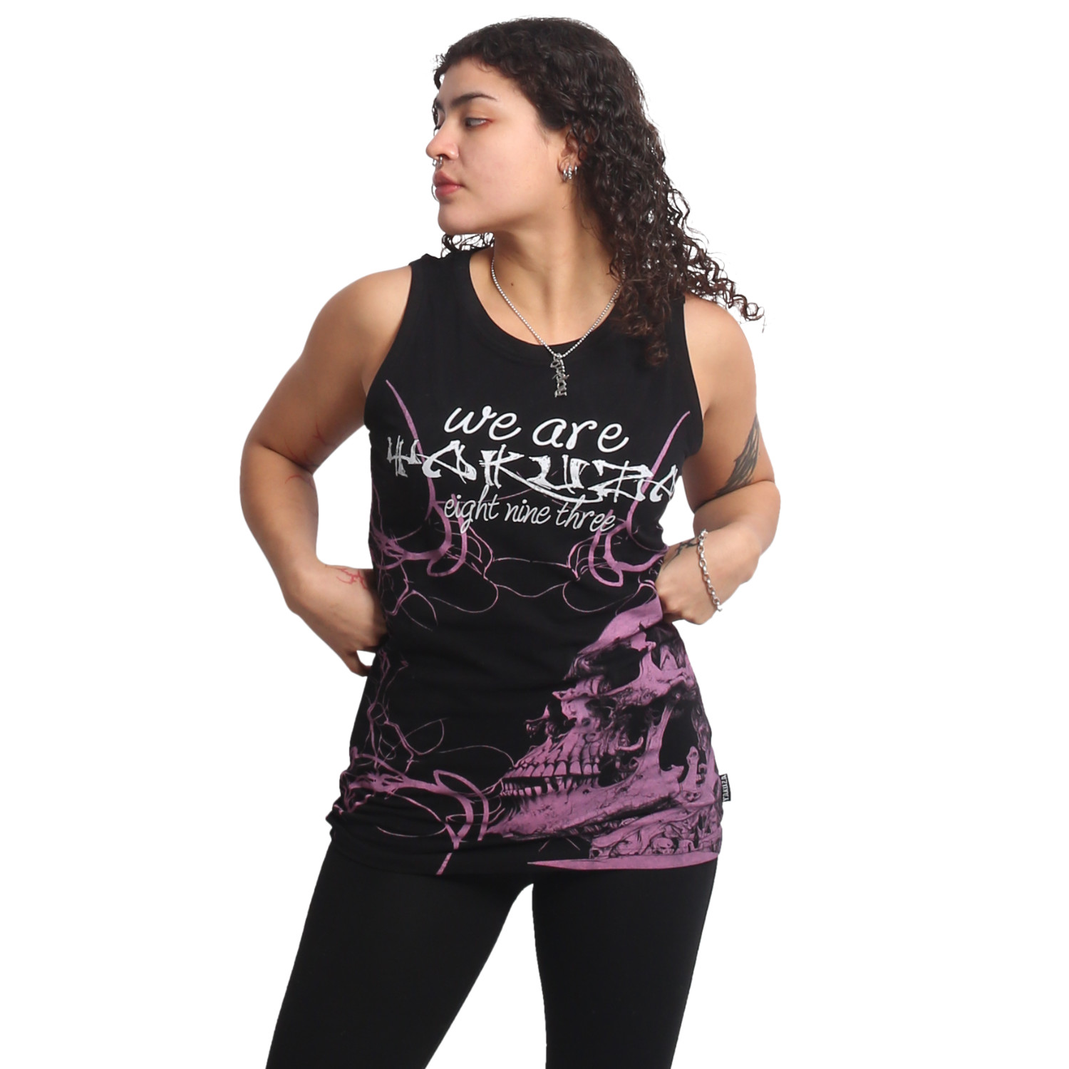 Yakuza dámské tílko Pareidolia Urban Tank Shirt black 3XL