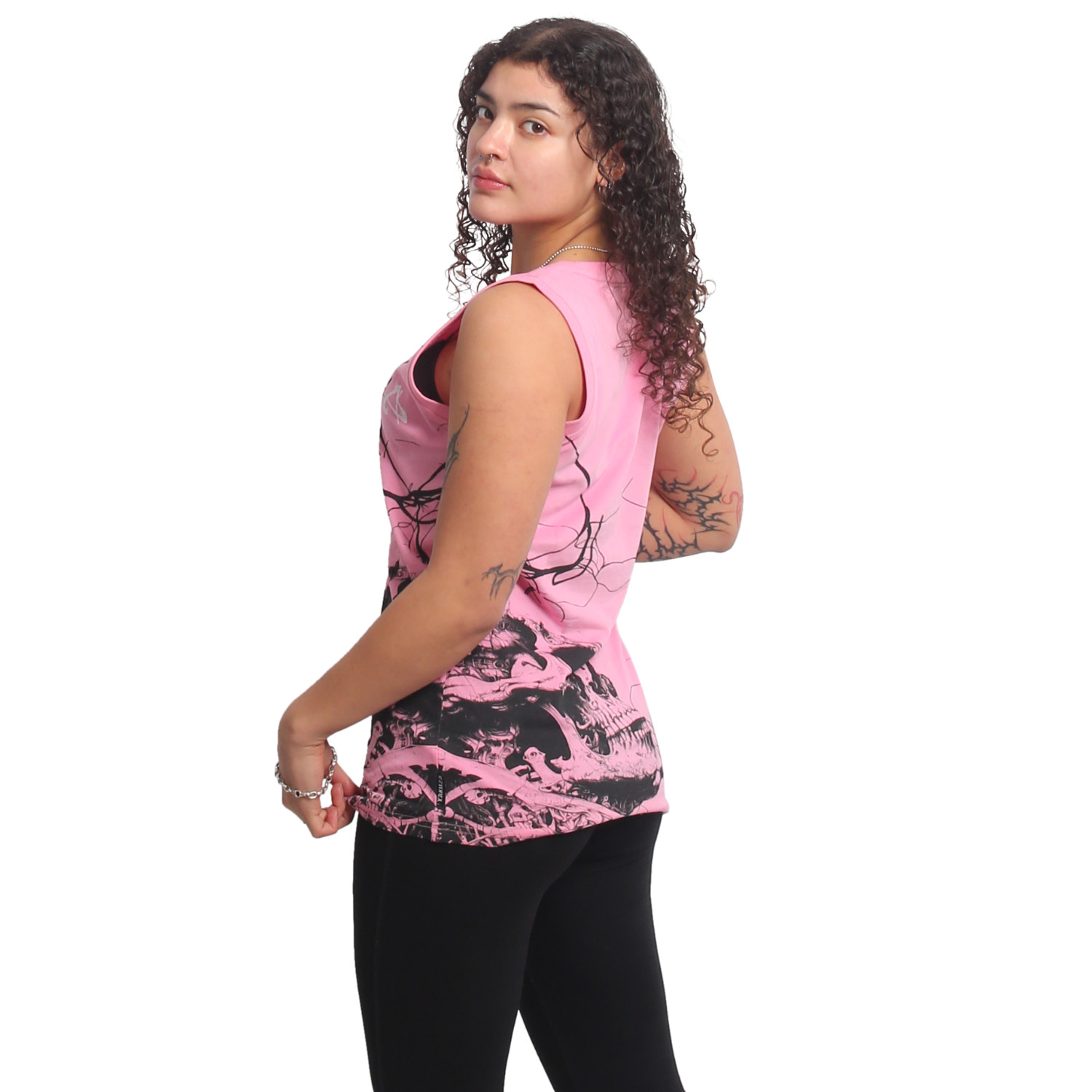 Yakuza dámské tílko Pareidolia Urban Tank Shirt cotton/candy 3XL