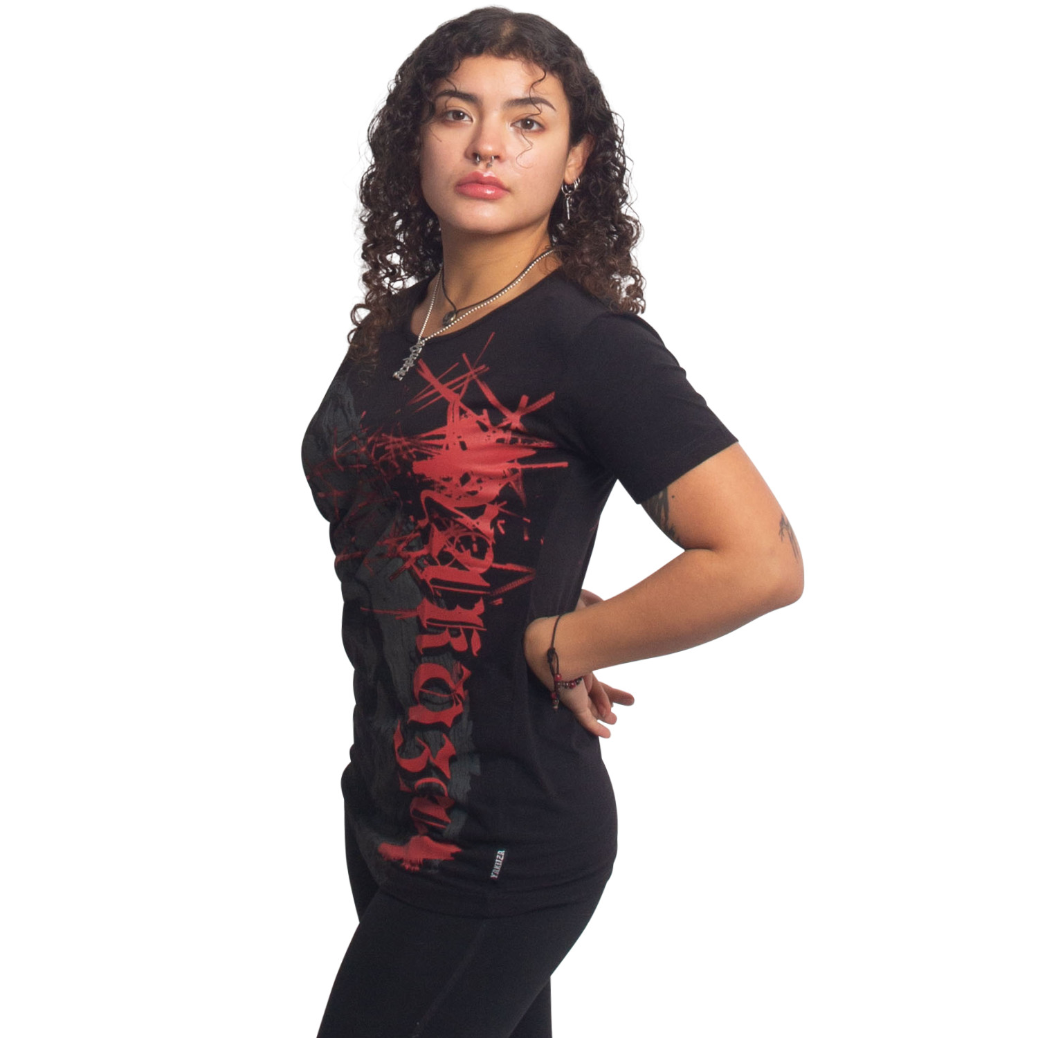 Yakuza dámské tílko Dark Angel Urban Crew Neck T-Shirt black 2XL