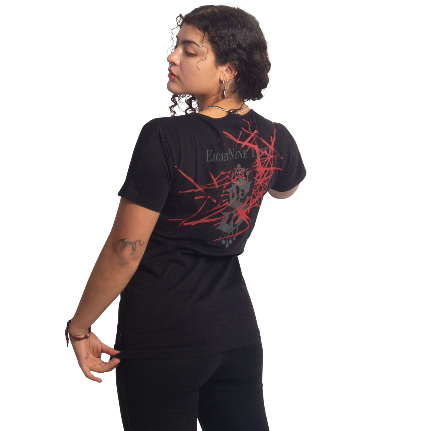 Yakuza dámské tílko Dark Angel Urban Crew Neck T-Shirt black 2XL