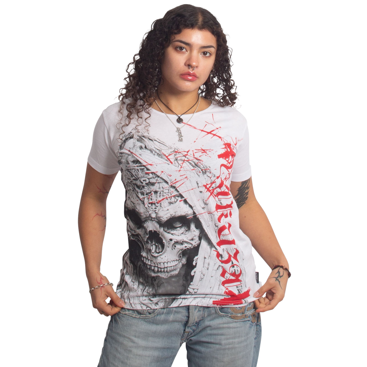 Yakuza dámské tílko Dark Angel Urban Crew Neck T-Shirt