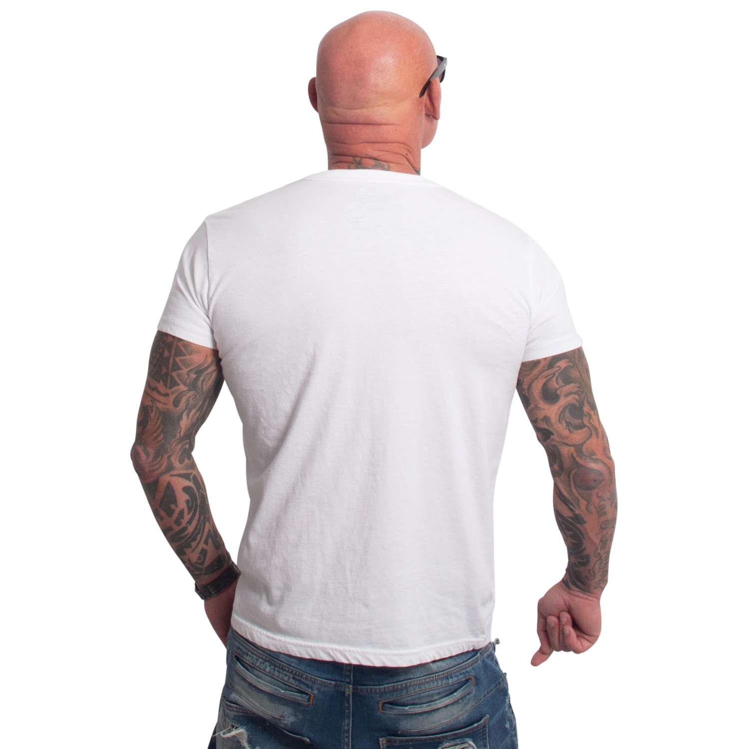 Yakuza pánské tričko Plain Regular Basic T-Shirt