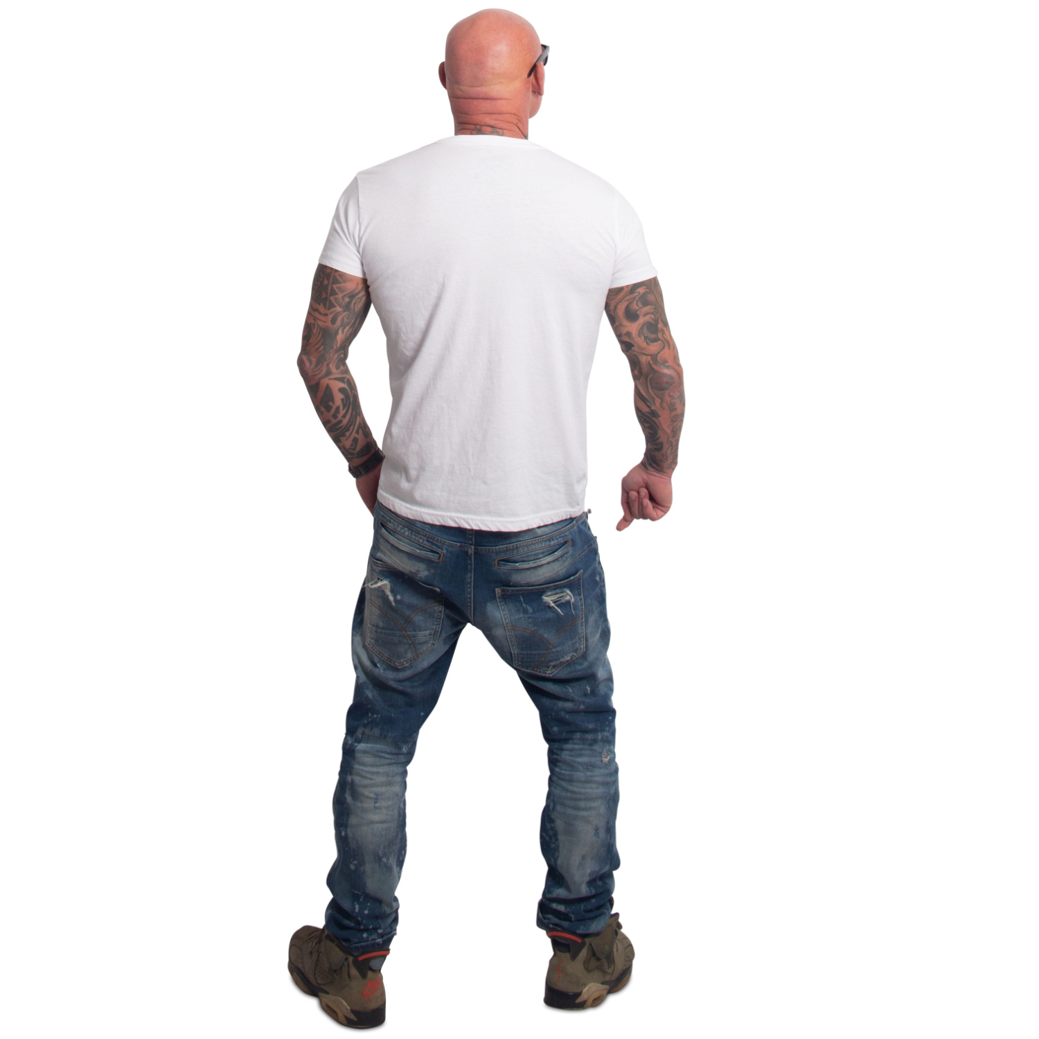 Yakuza pánské tričko Plain Regular Basic T-Shirt