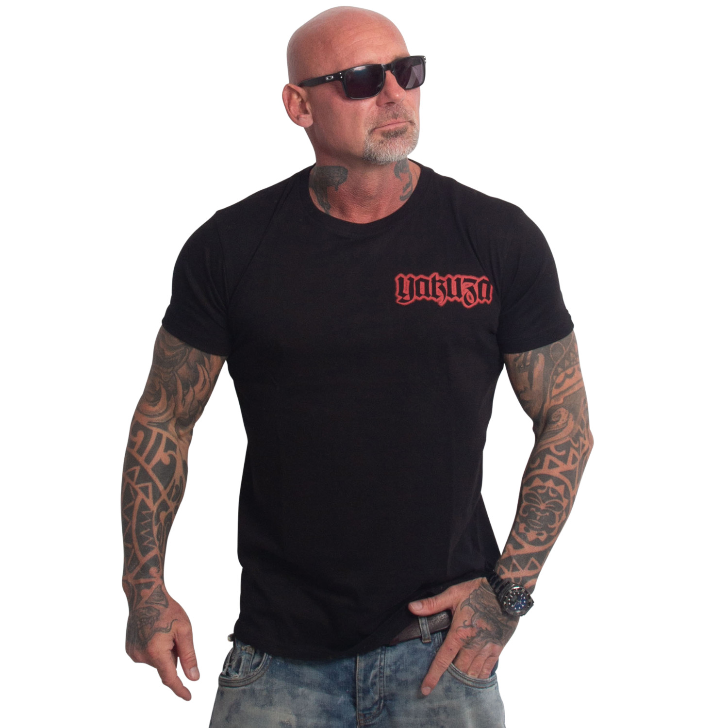Yakuza pánské tričko Blacks Regular Basic T-Shirt