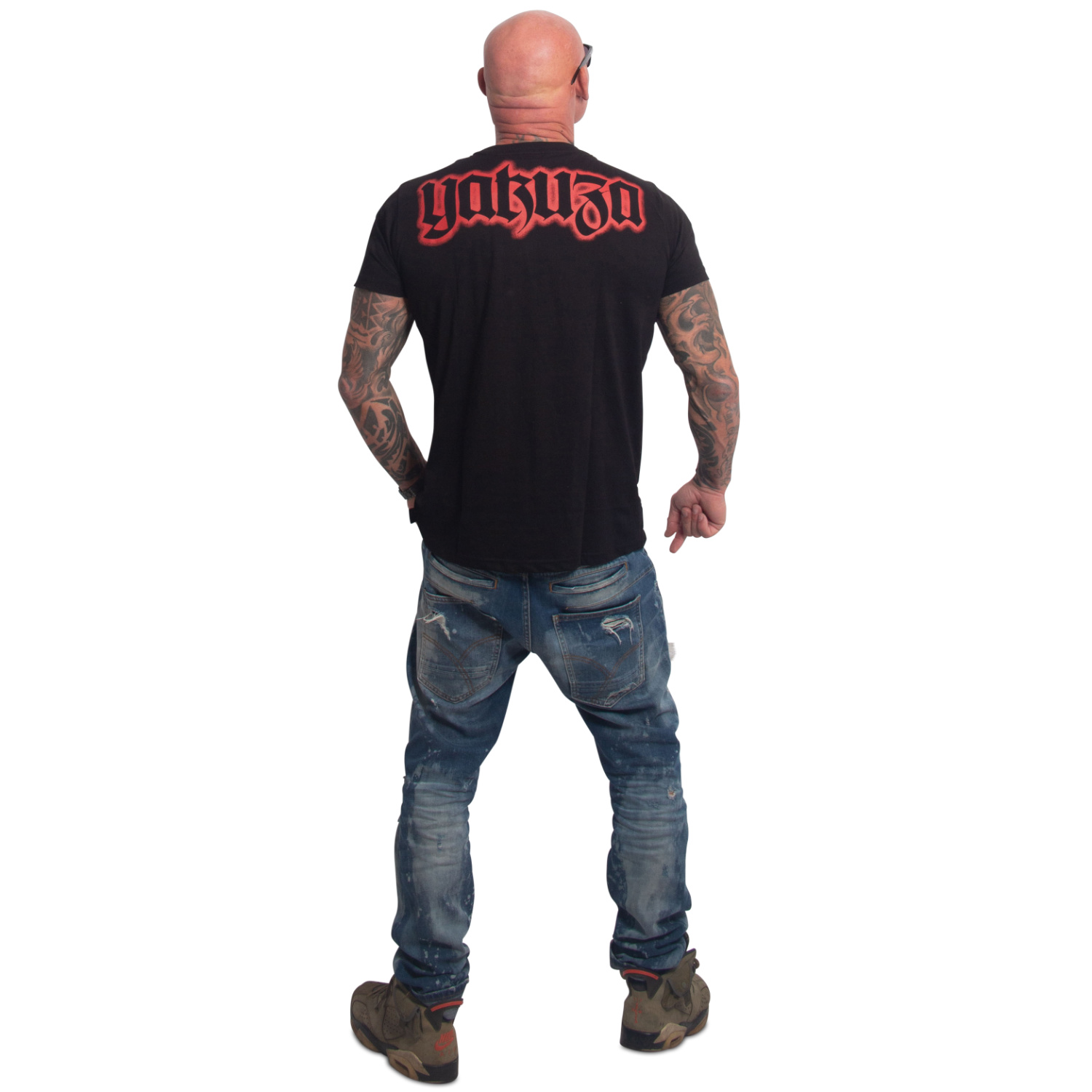 Yakuza pánské tričko Blacks Regular Basic T-Shirt black 3XL