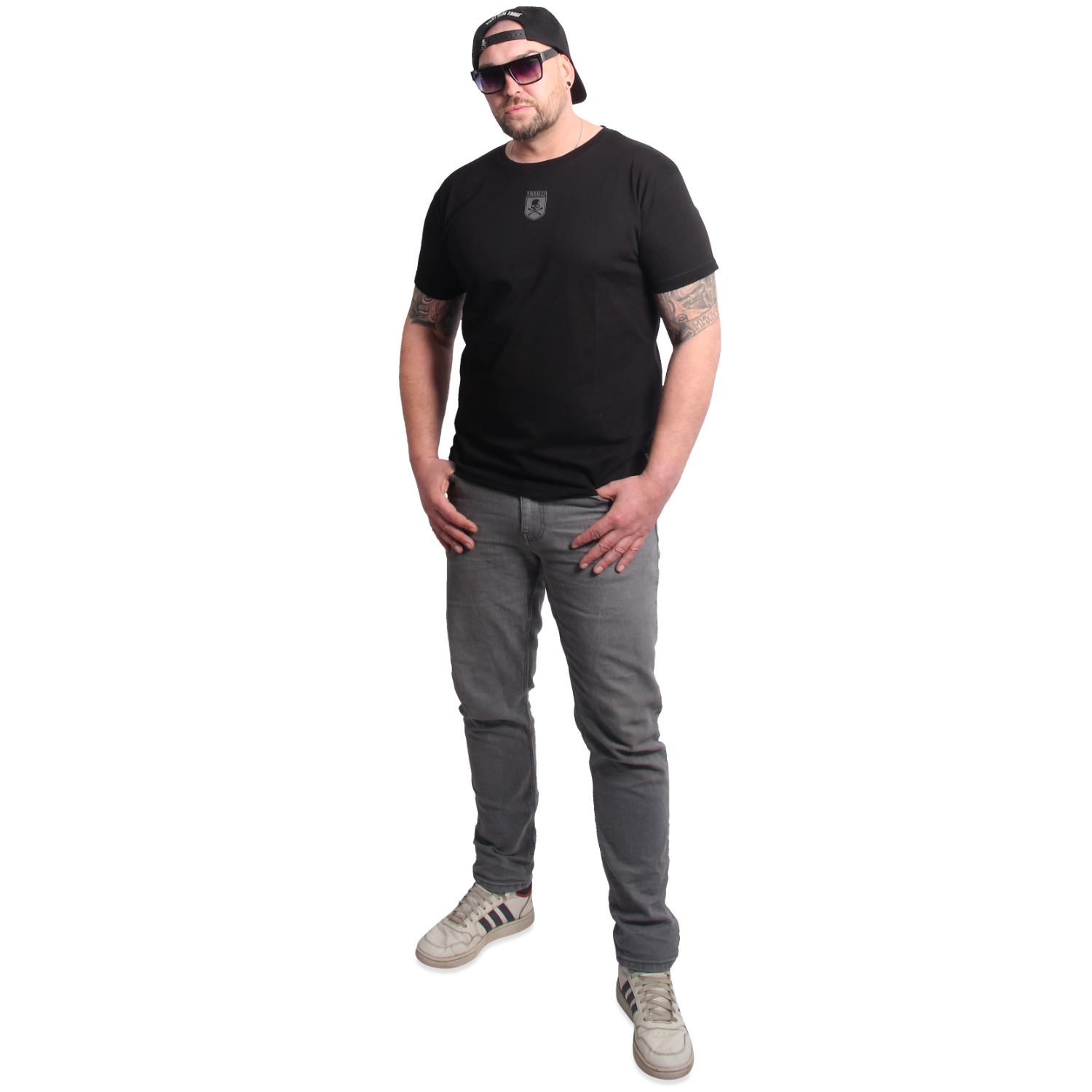 Yakuza pánské tričko Just Regular Basic T-Shirt black S