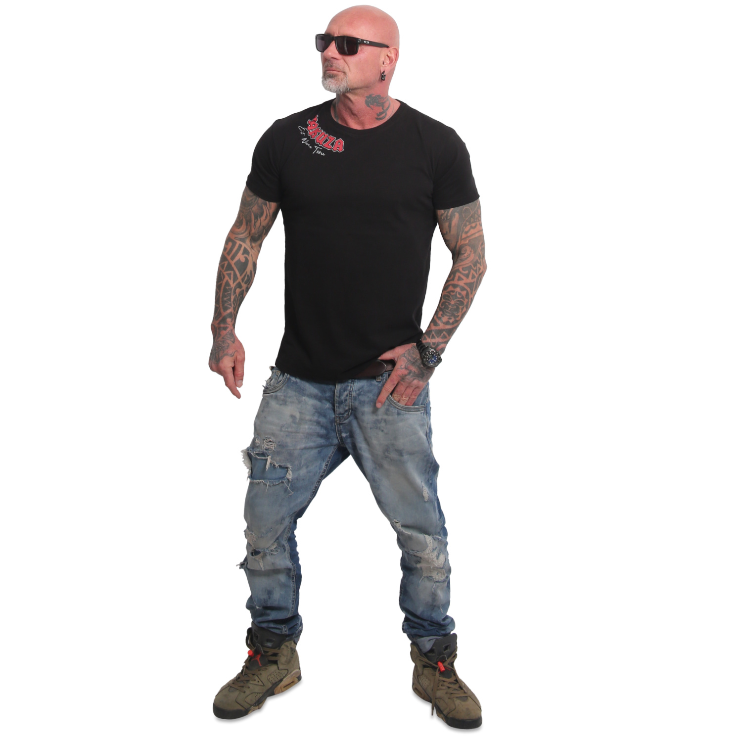 Yakuza pánské tričko You Can Regular T-Shirt black S