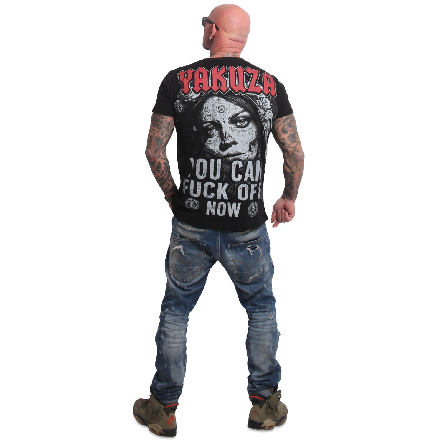 Yakuza pánské tričko You Can Regular T-Shirt black S