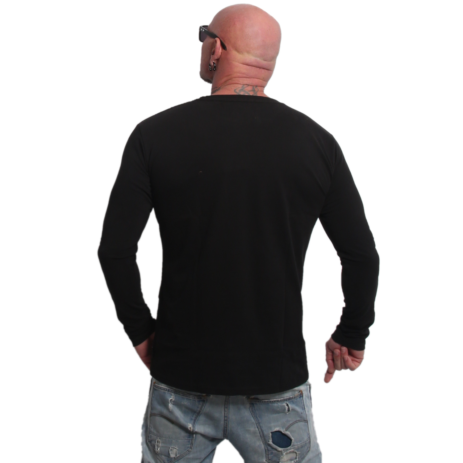 Yakuza pánské tričko s dlouhým rukávem Bleak Basic Longsleeve T-Shirt black 2XL