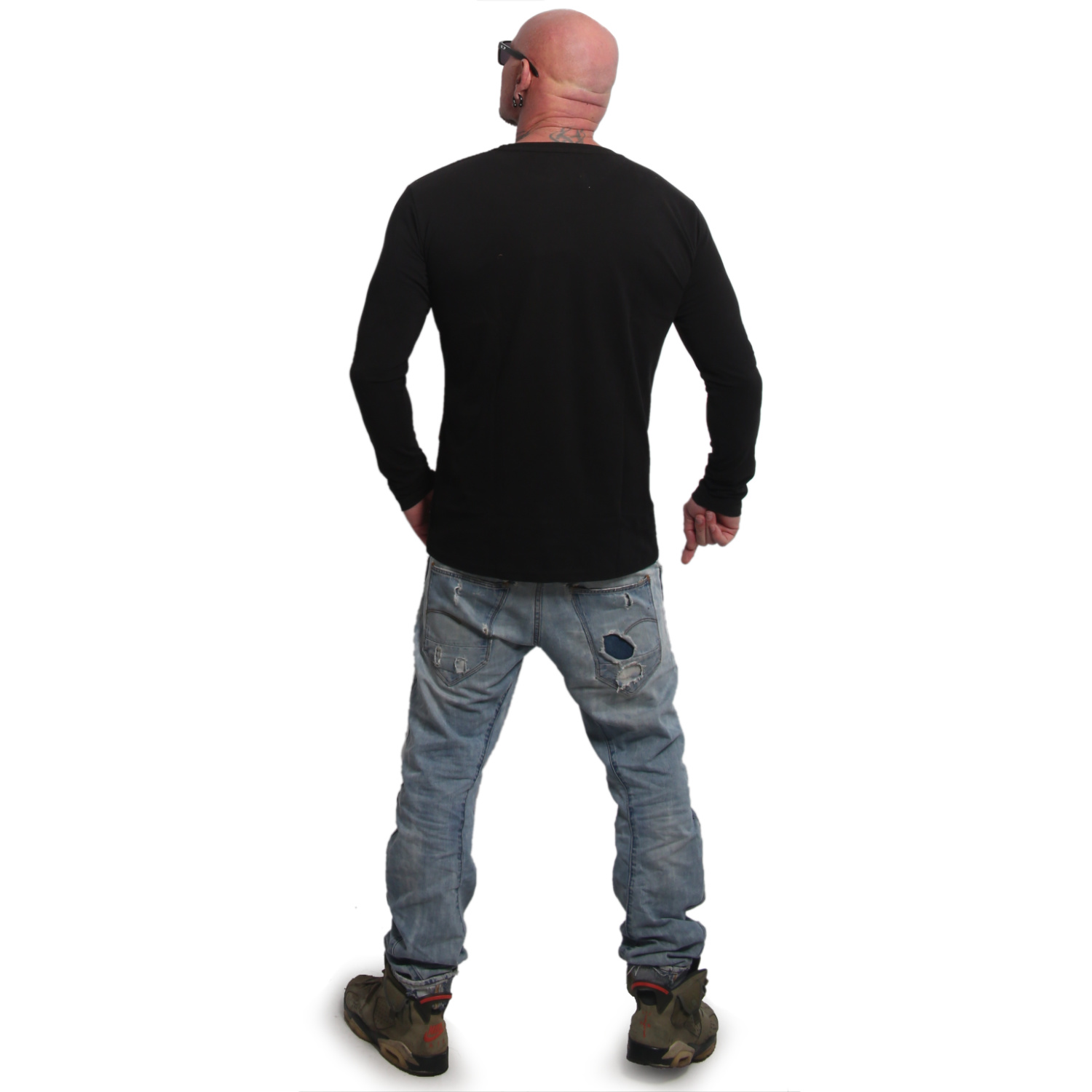 Yakuza pánské tričko s dlouhým rukávem Bleak Basic Longsleeve T-Shirt black 2XL