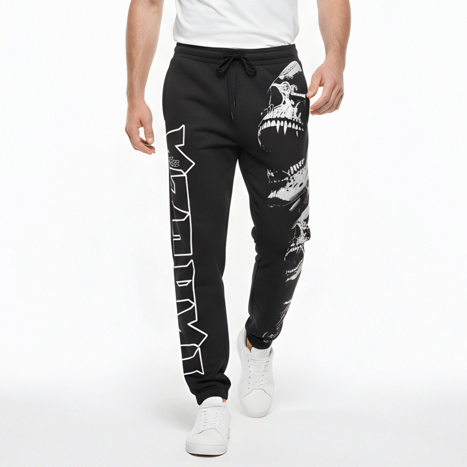 Yakuza pánské tepláky Revenant Loose Joggers black 3XL