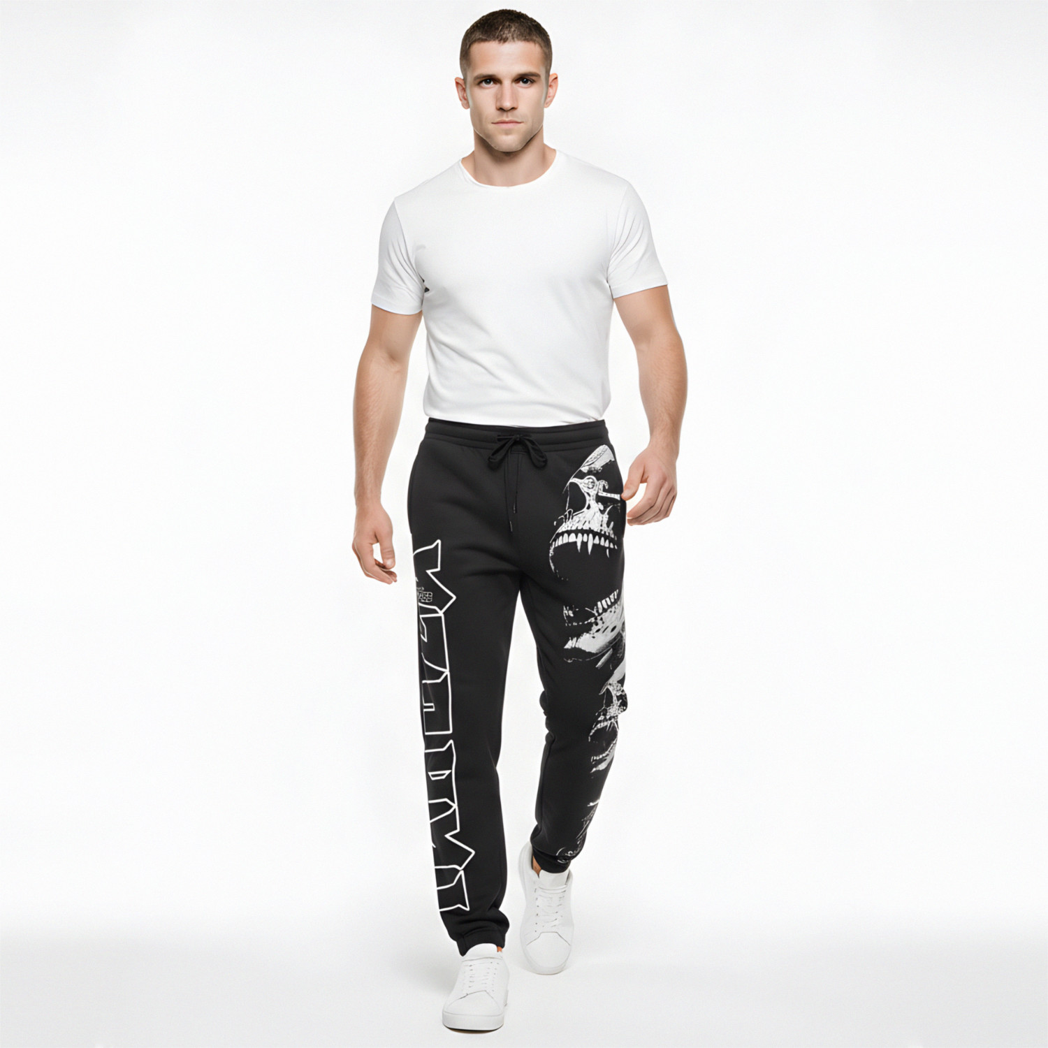 Yakuza pánské tepláky Revenant Loose Joggers black 3XL