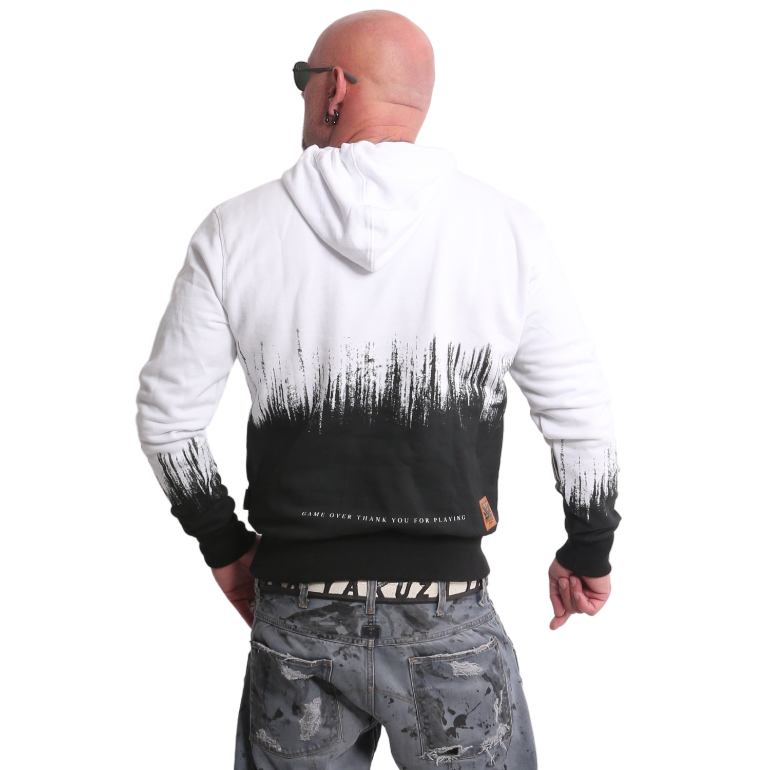 Splatter Skull Hoodie